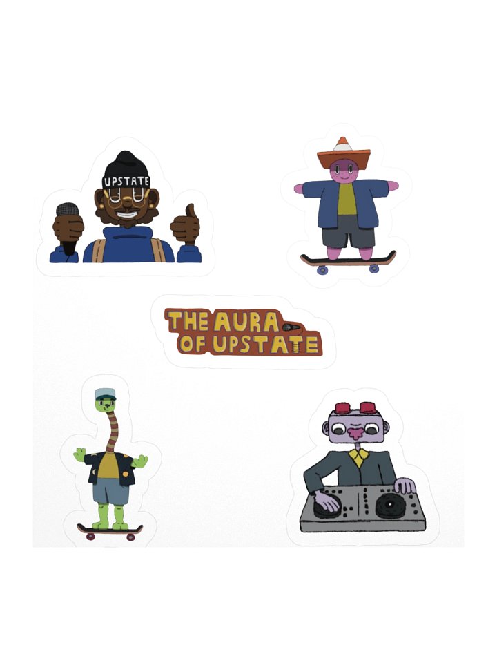 The Aura of Upstate Sticker Pack #1 product image (1)