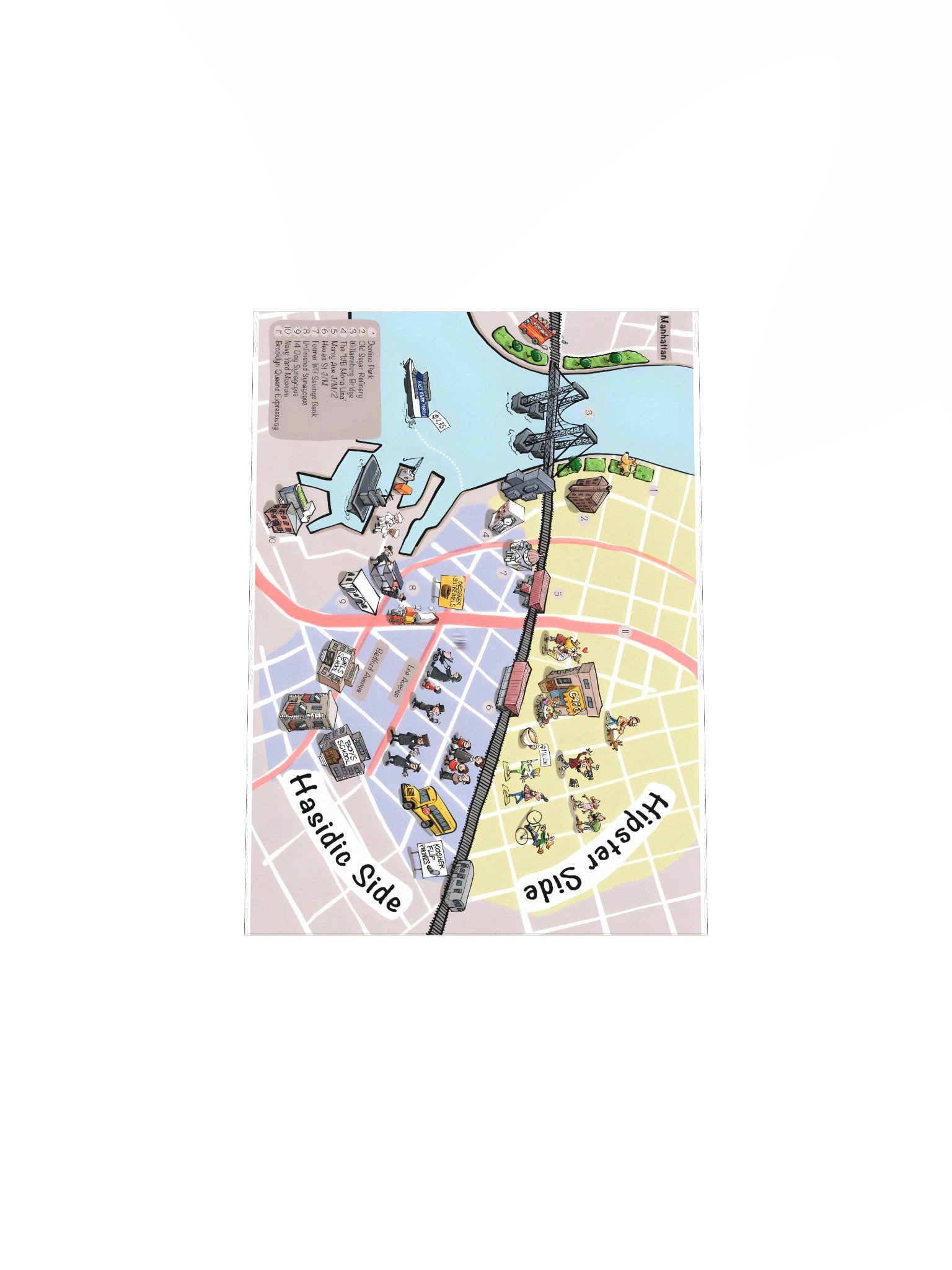 The Williamsburg north side/ south side divide product image (28)