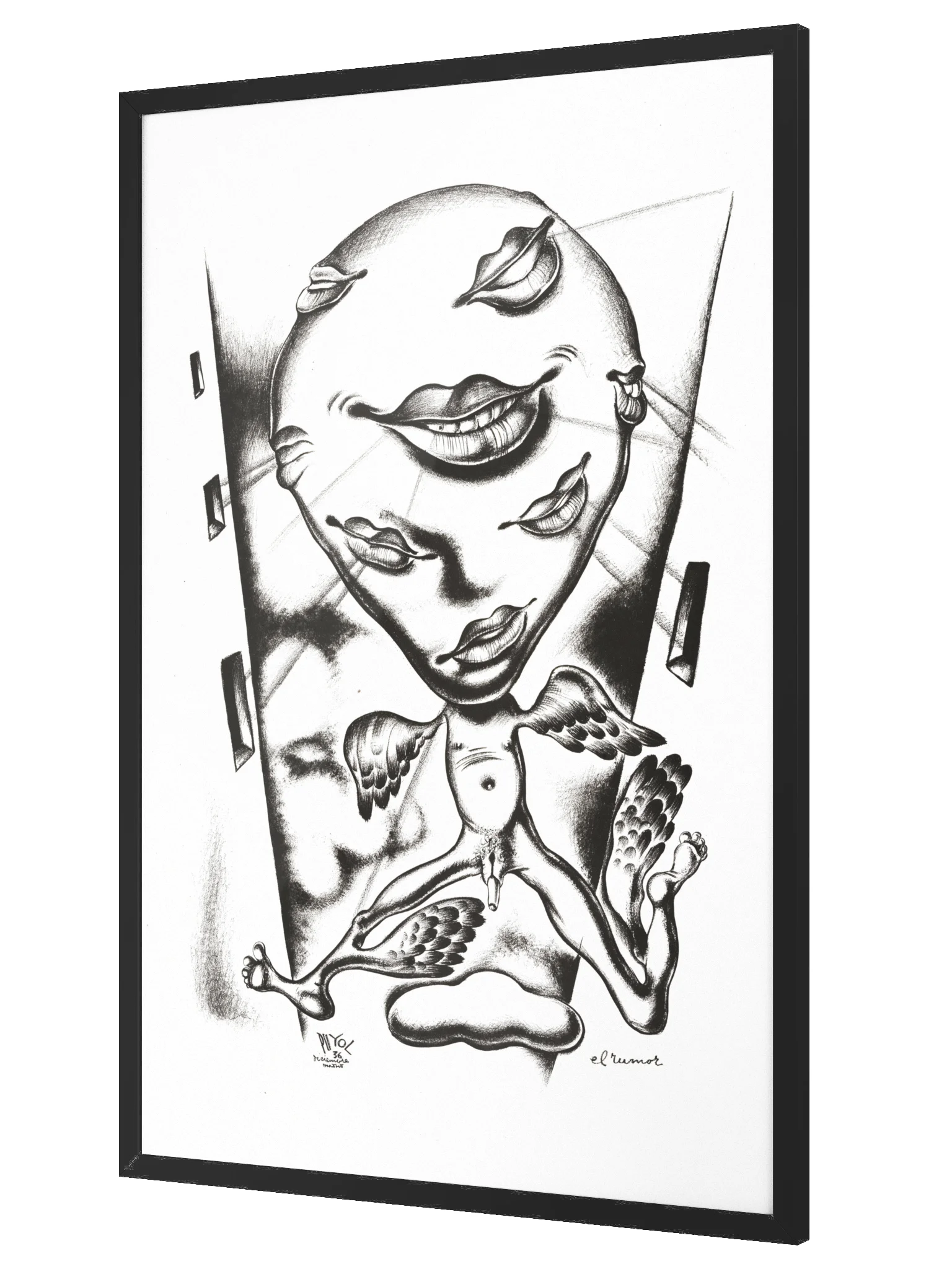 El Rumor (The Rumor) Print product image (3)