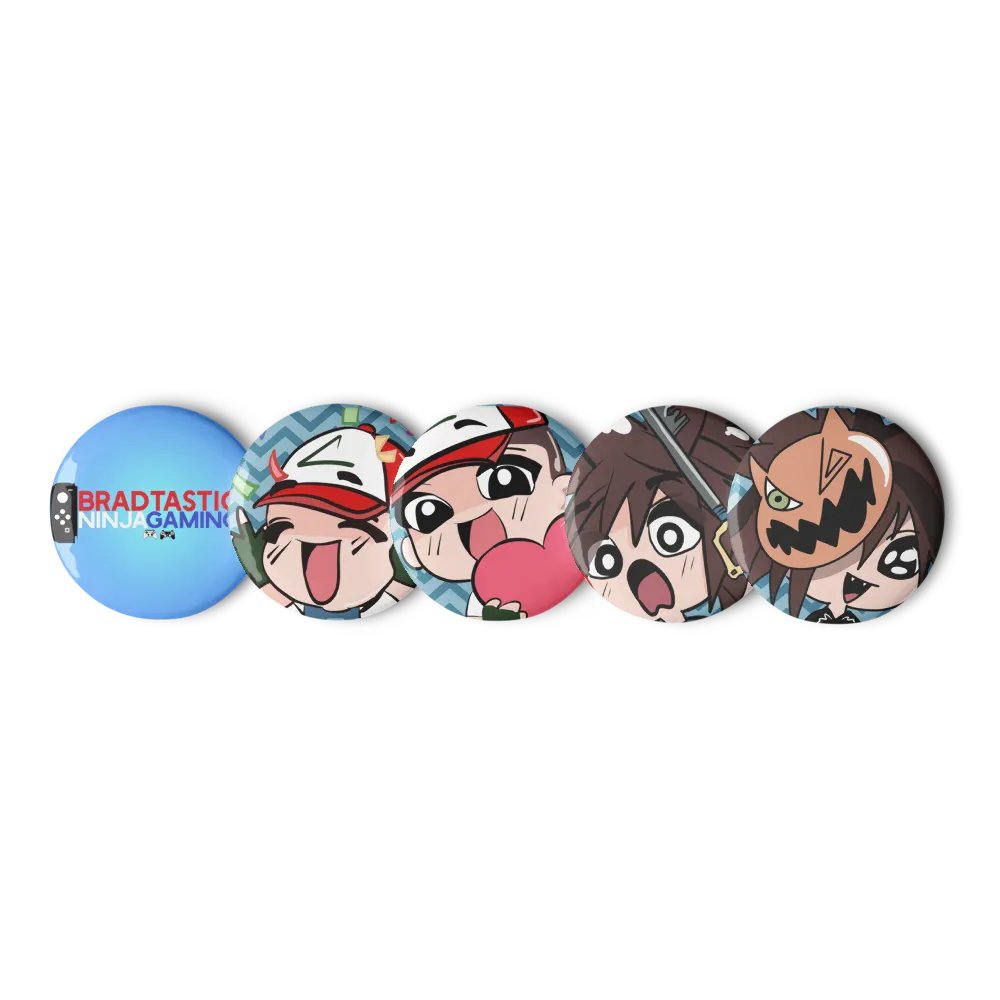 Bradtastic Ninja Badges product image (1)