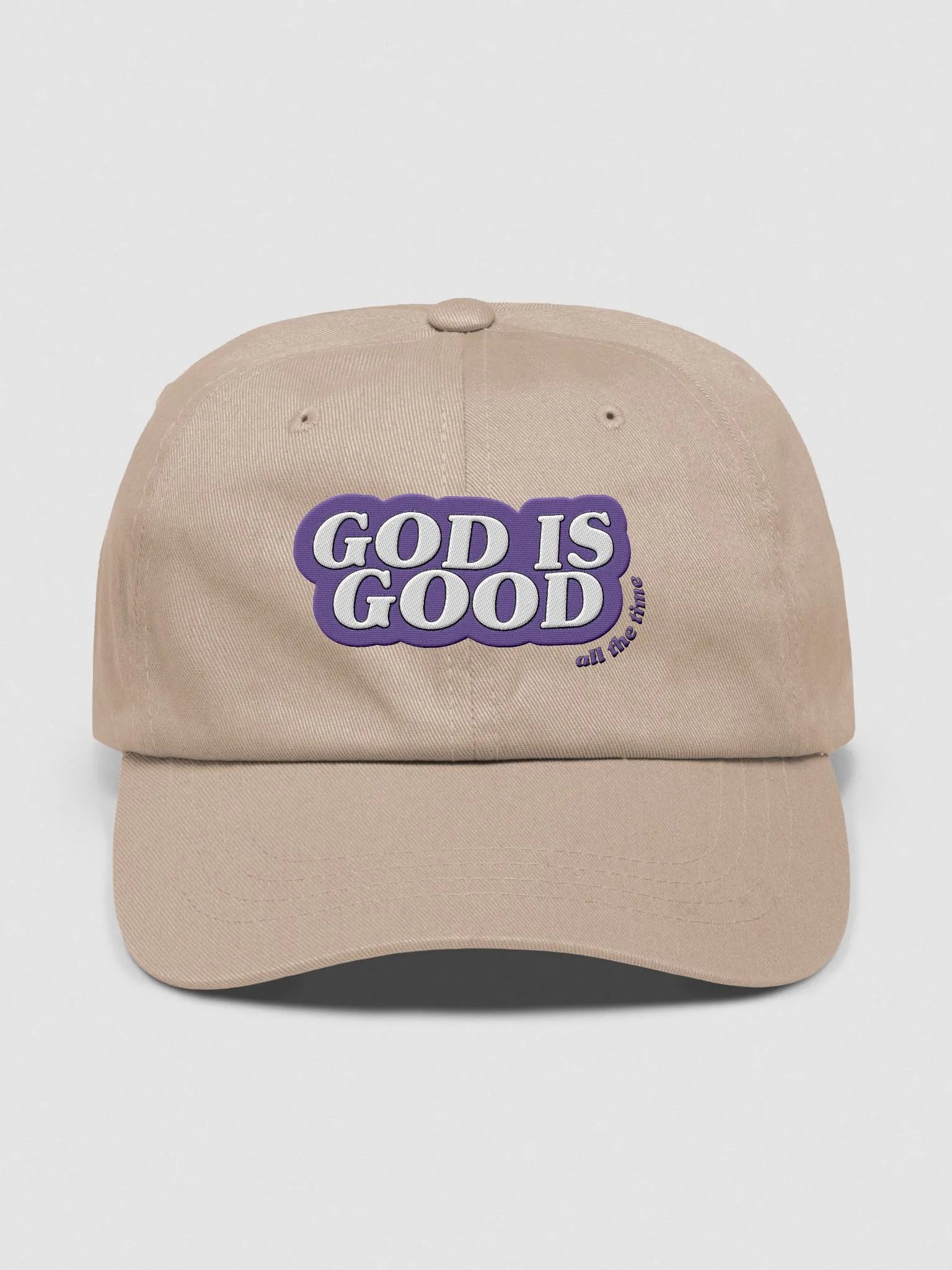 PURPLE God is Good Dad Hat product image (1)