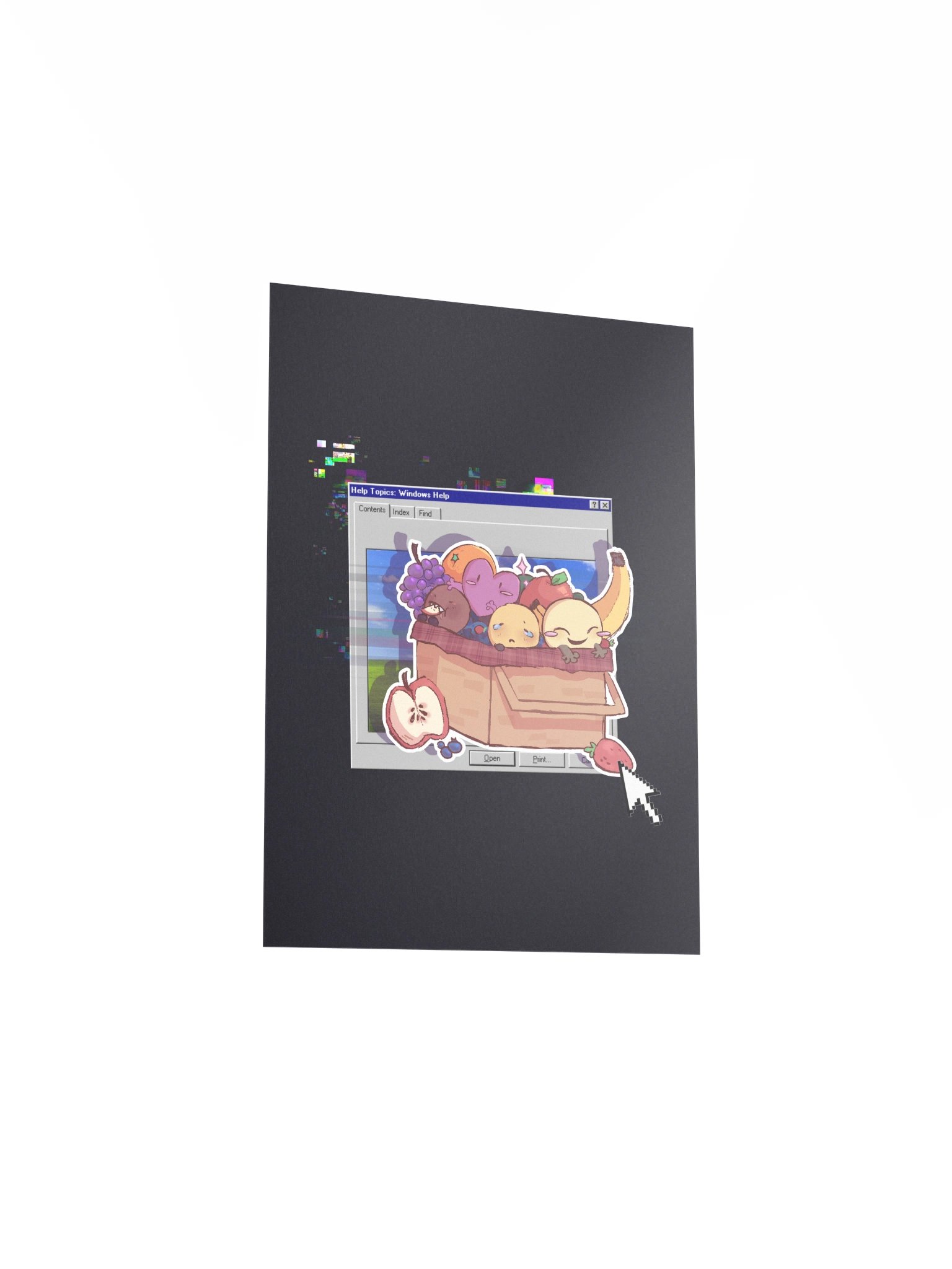 Digital Picnic Poster product image (9)
