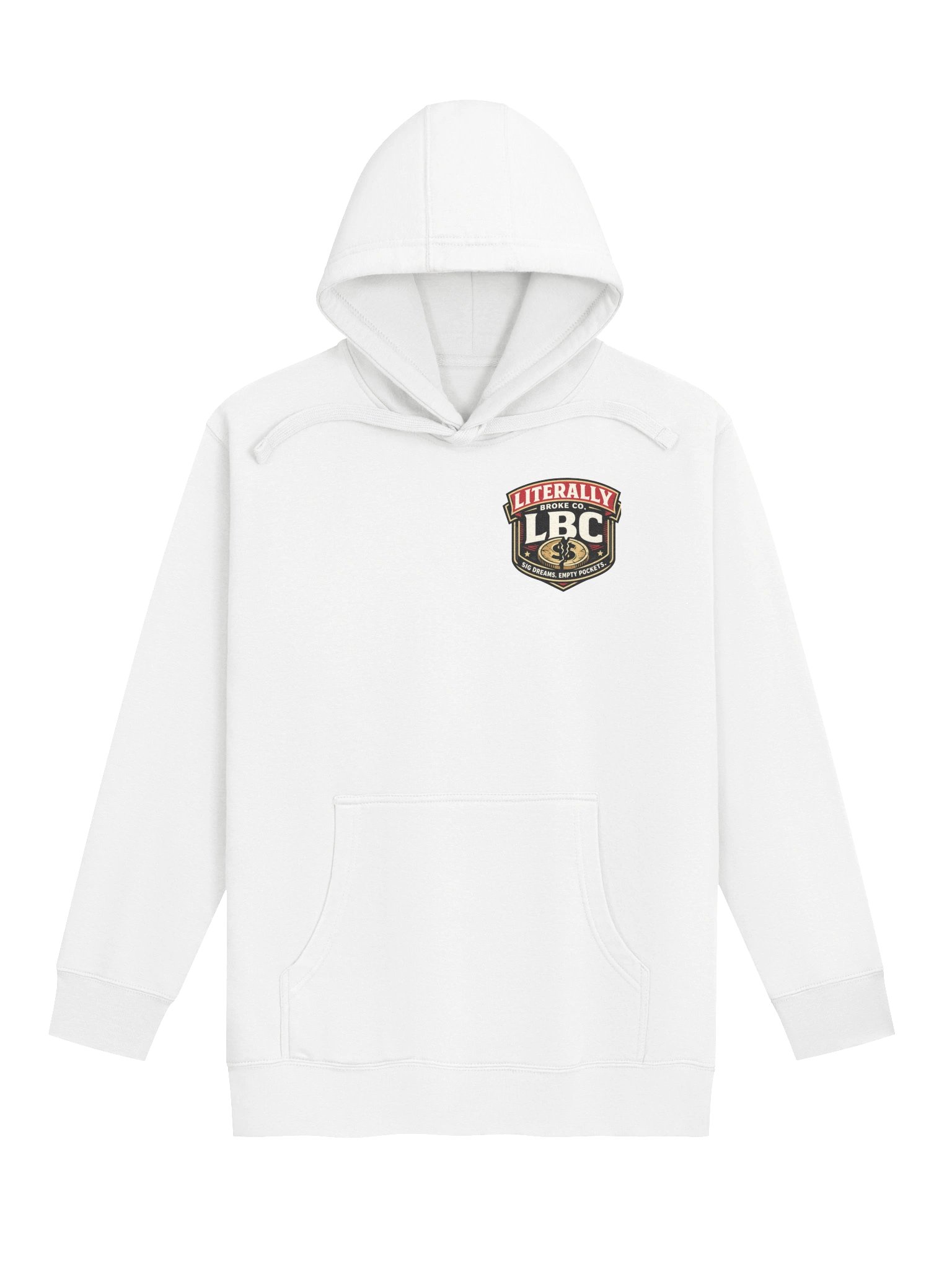 LBC Literally Broke Hoodie product image (4)