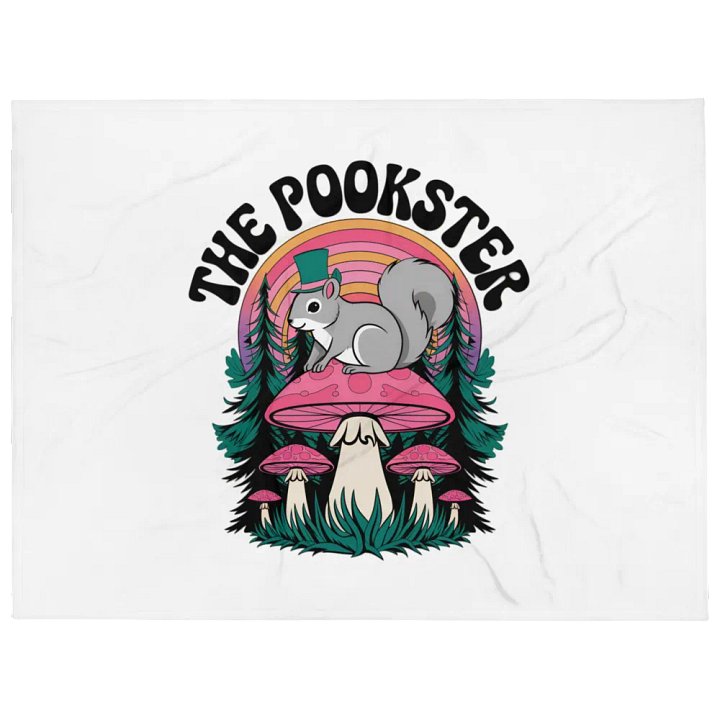 Ultra soft and plushy blanket: Mushroom Pookster product image (1)