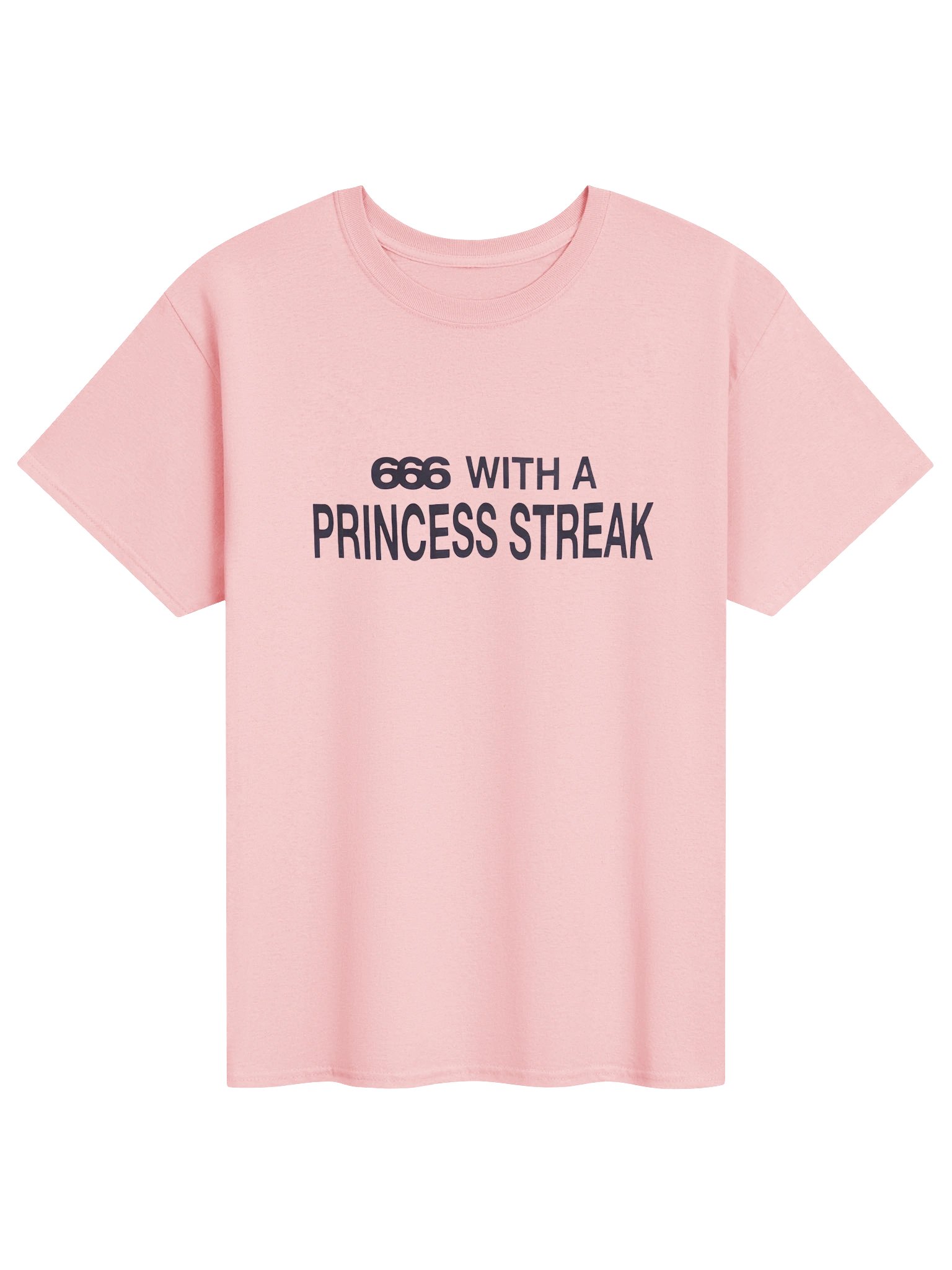 Charli XCX Brat 666 With A Princess Streak Boyfriend T-Shirt product image (1)