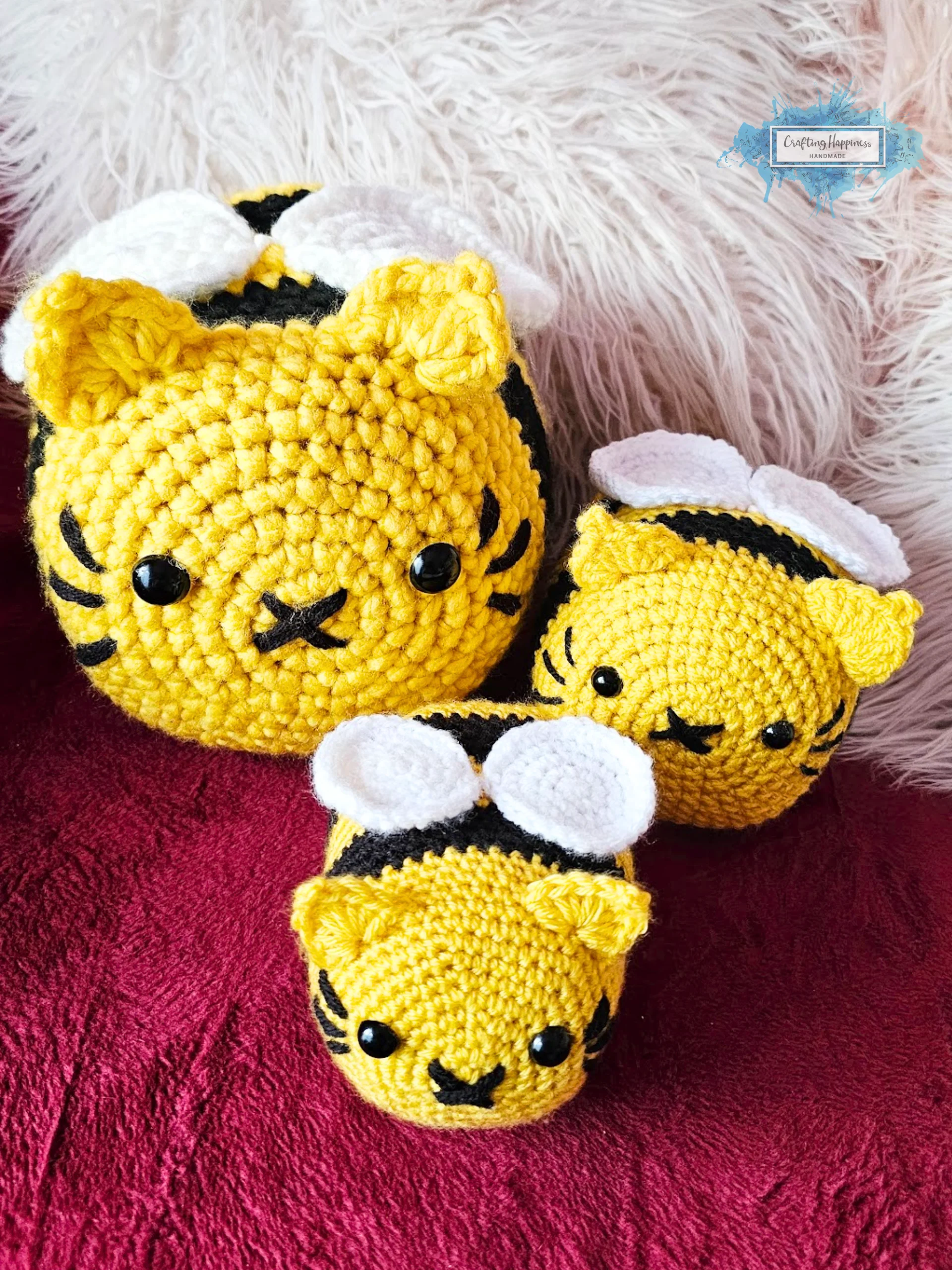 Cat Bee Crochet Pattern | Amigurumi Plushie (PDF Pattern) product image (4)