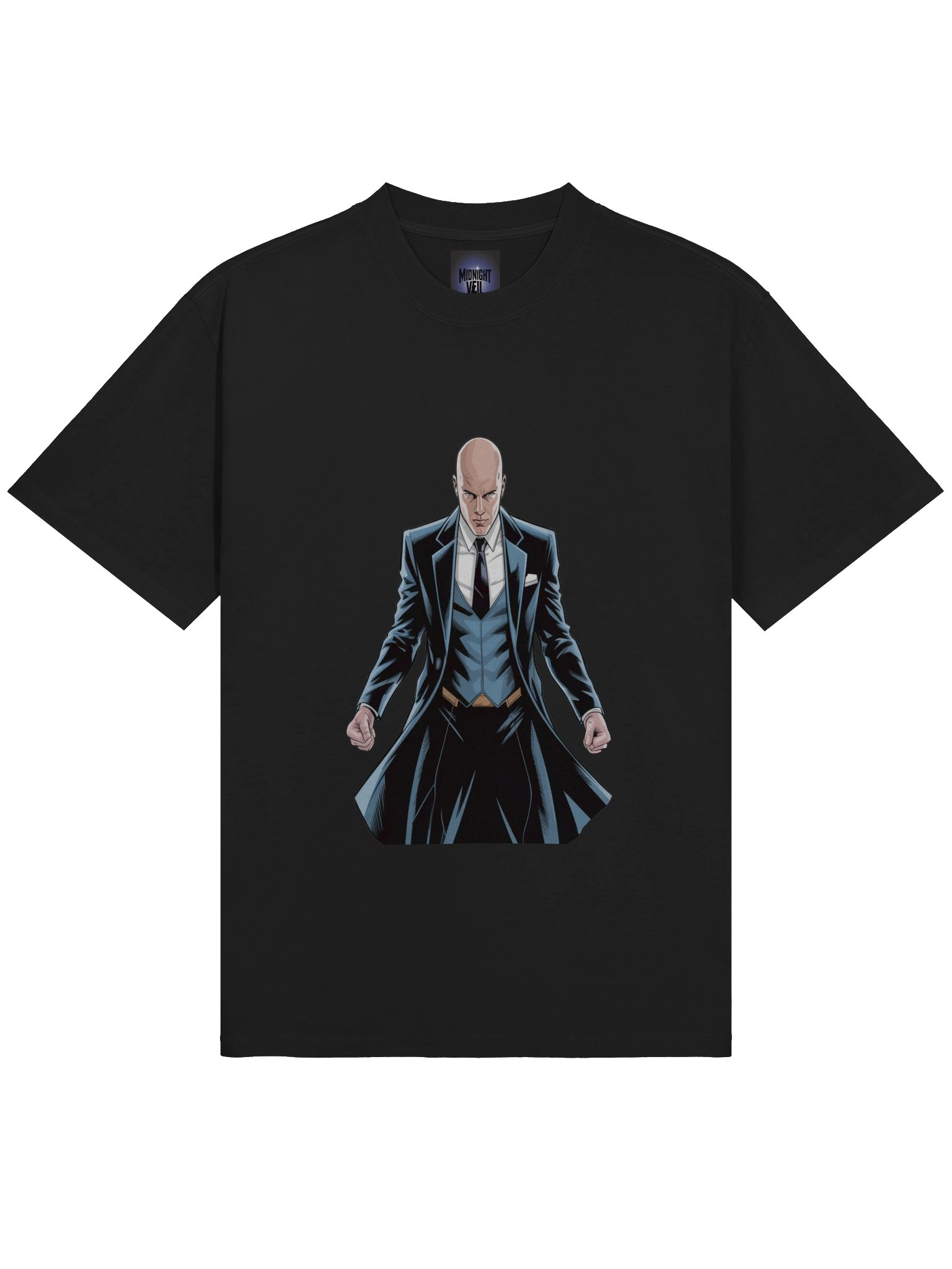 Lex Luthor's Tailored Menace – Premium Oversized Faded T-Shirt product image (5)