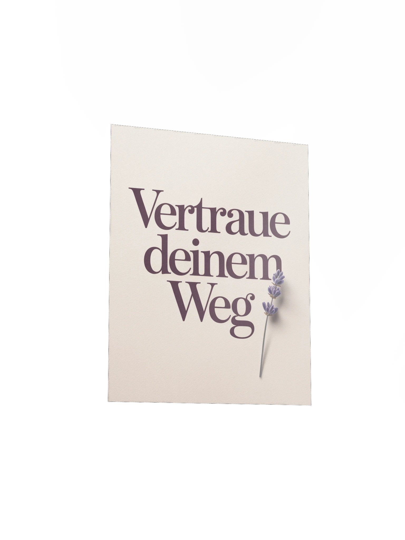 Calm Walls Print – Vertraue deinem Weg product image (7)