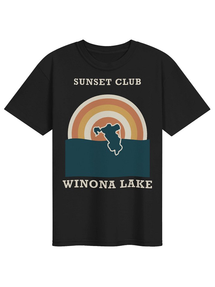 Sunset Club Comfort Colors Tee — Deep Tones