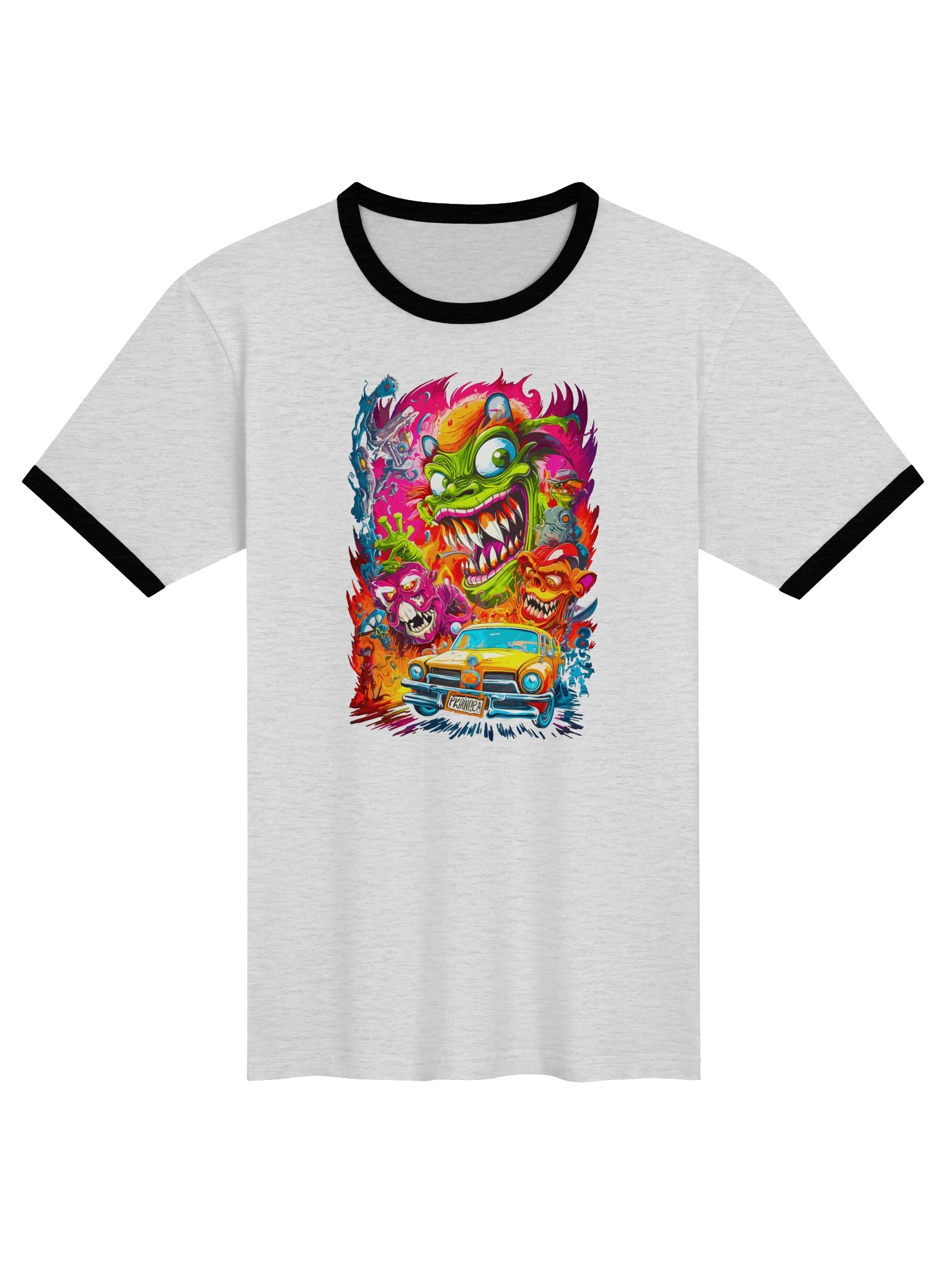 Radical Riders — Monster Machine Ringer Tee product image (5)