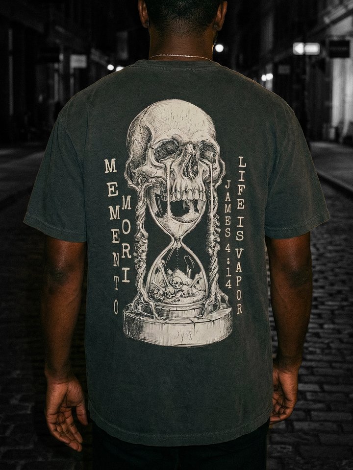 Memento Mori — Mortality Tee | Heavyweight product image (2)