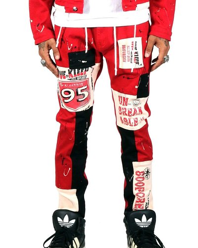 Check out Poppy Washed Skinny Twill Pants 
Men's premium twill pantsModel 5'10''. Wears Medium Top & 32 BottomLove to Kleep /...