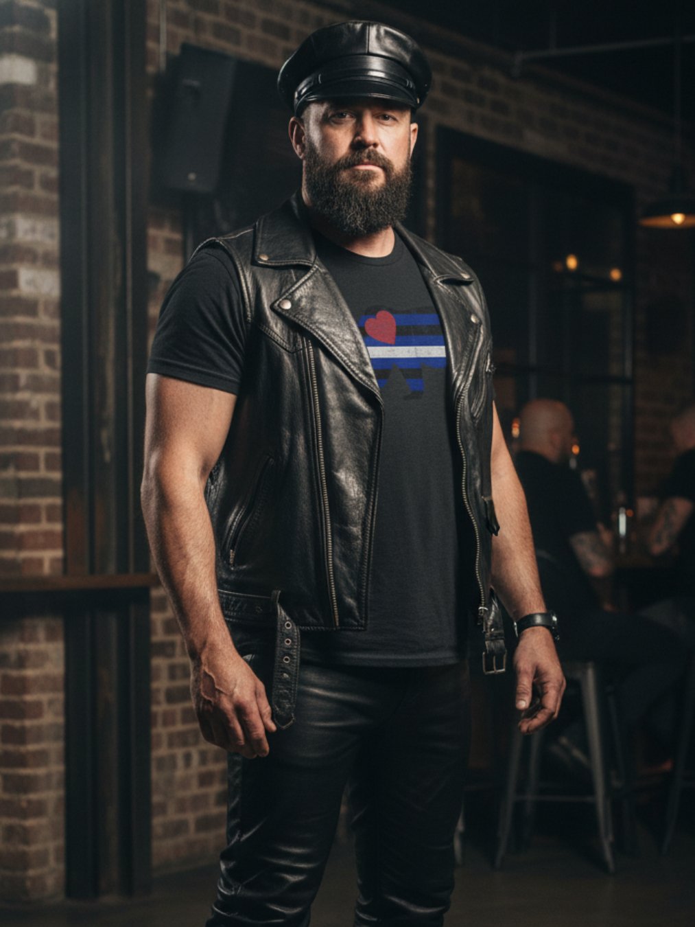 Leather Pride Bear T-Shirt product image (3)