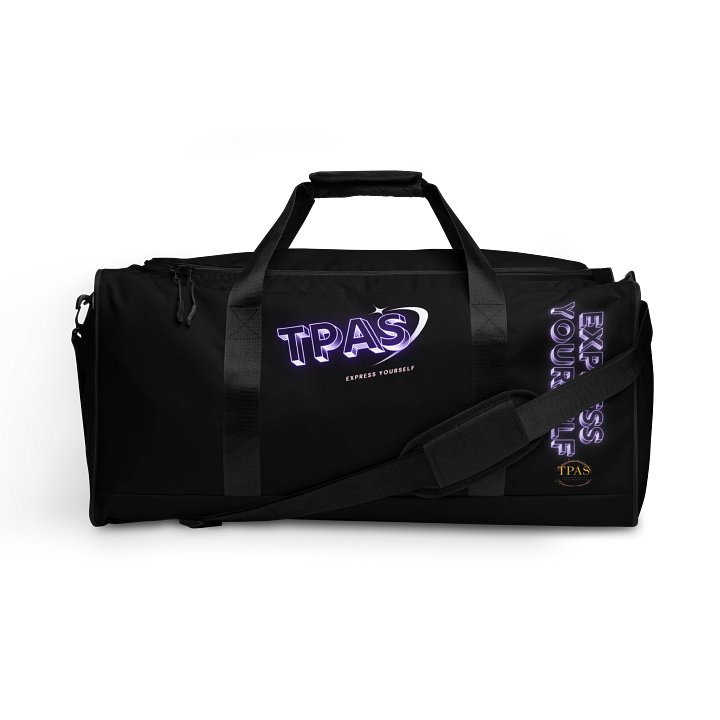 MIDNIGHT GLOW EXPRESS YOURSELF DUFFLE BAG (PURPLE) product image (1)