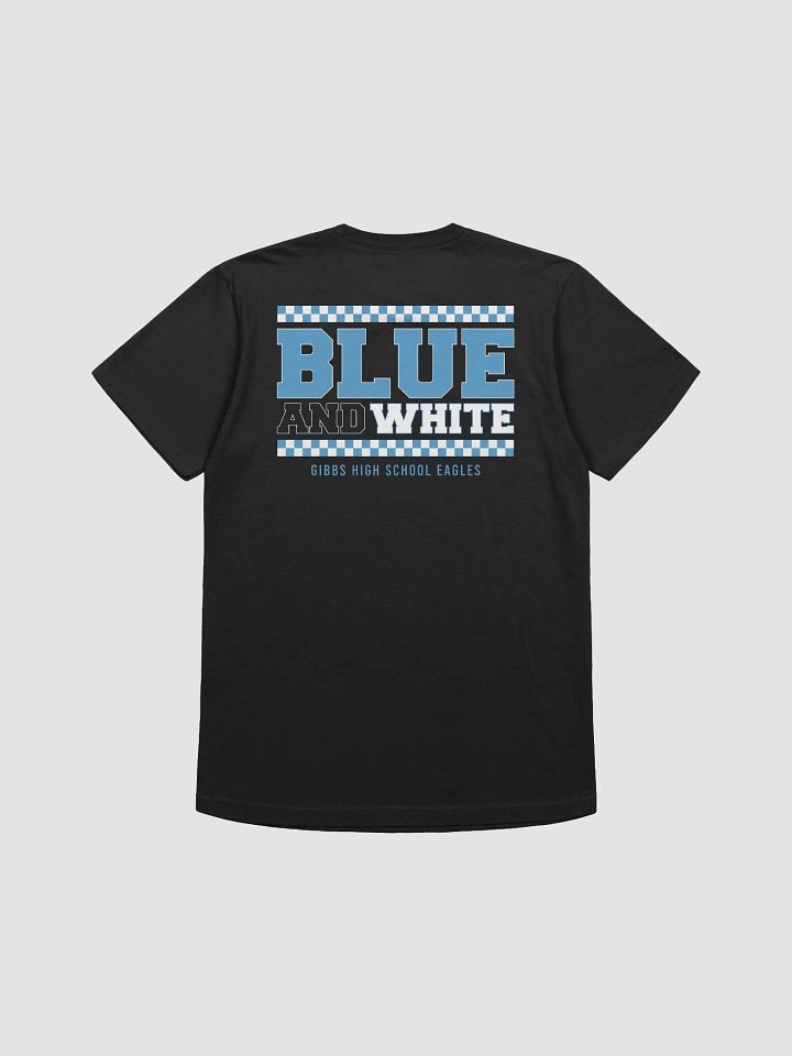 Blue & White Checkered T-Shirt product image (10)