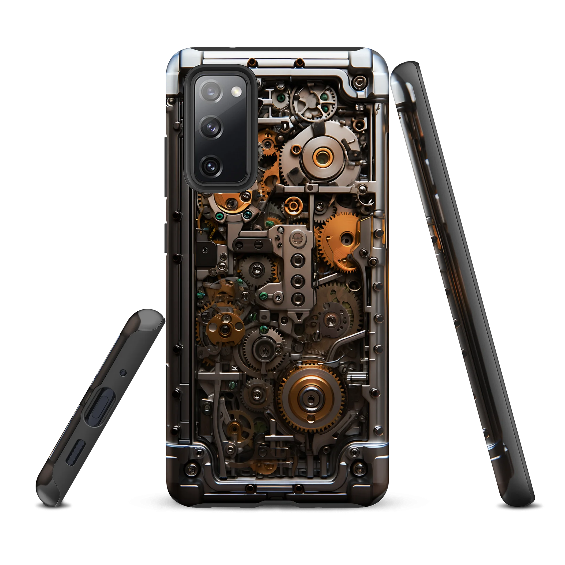 Cell Phone Mechanics - Samsung Tough Phone Case - Gears, Gadgets & Mechanical Tech Design product image (1)