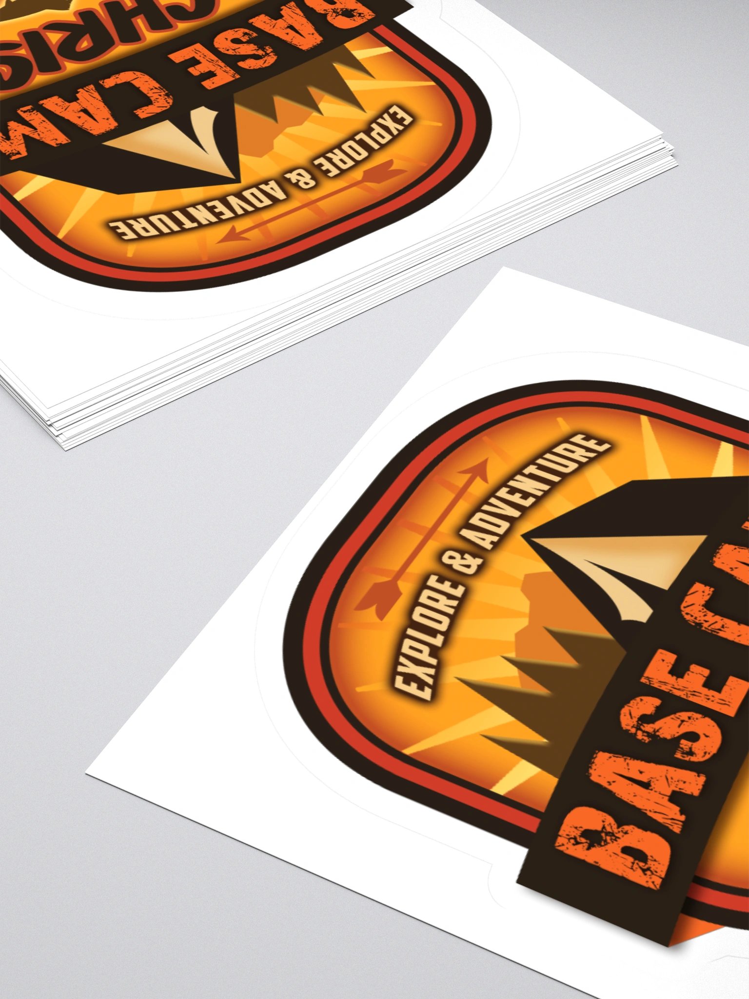 Explore and Adventure Base Camp Sticker product image (10)