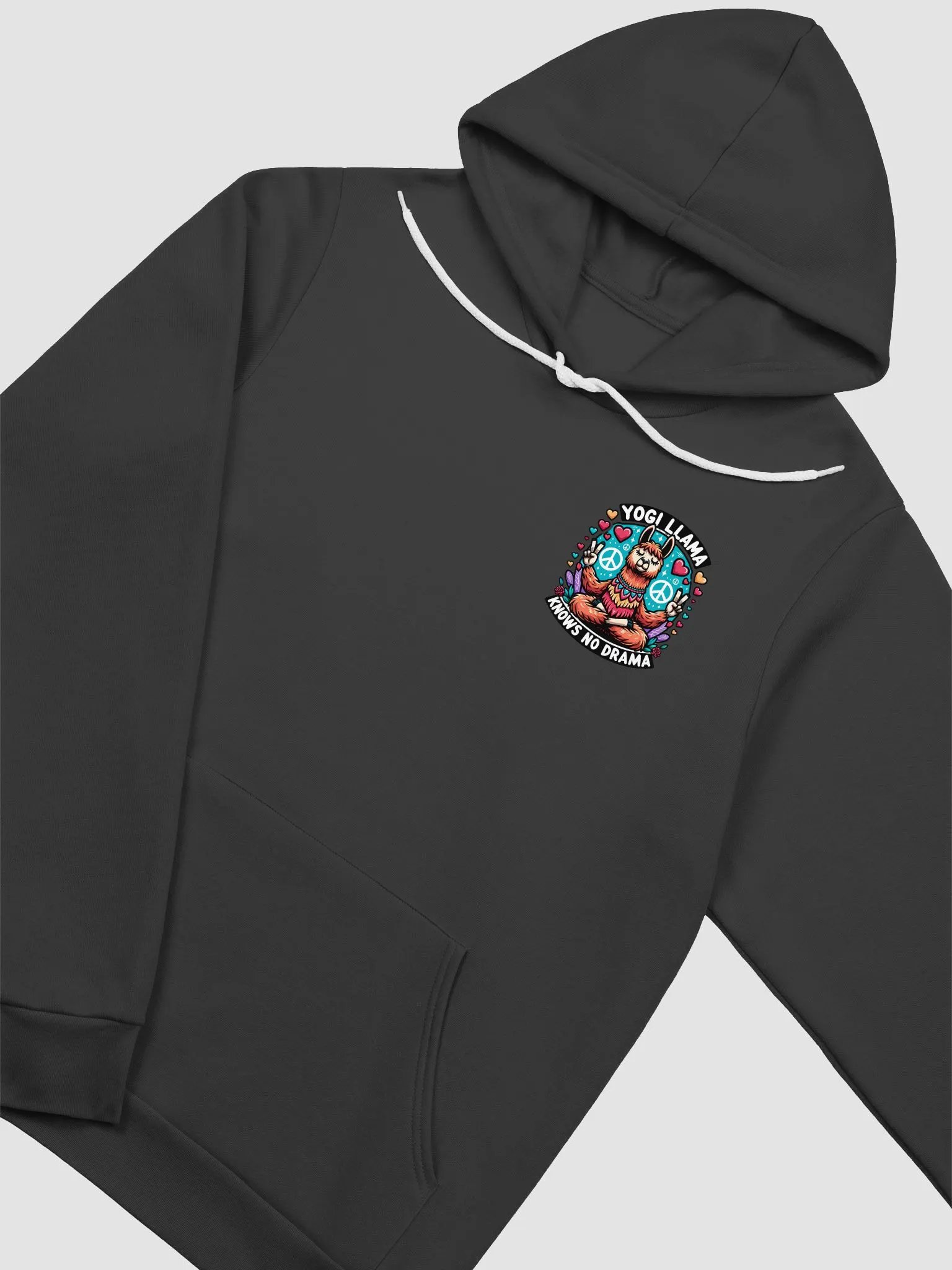 Yogi Llama Knows No Drama Hoodie product image (17)