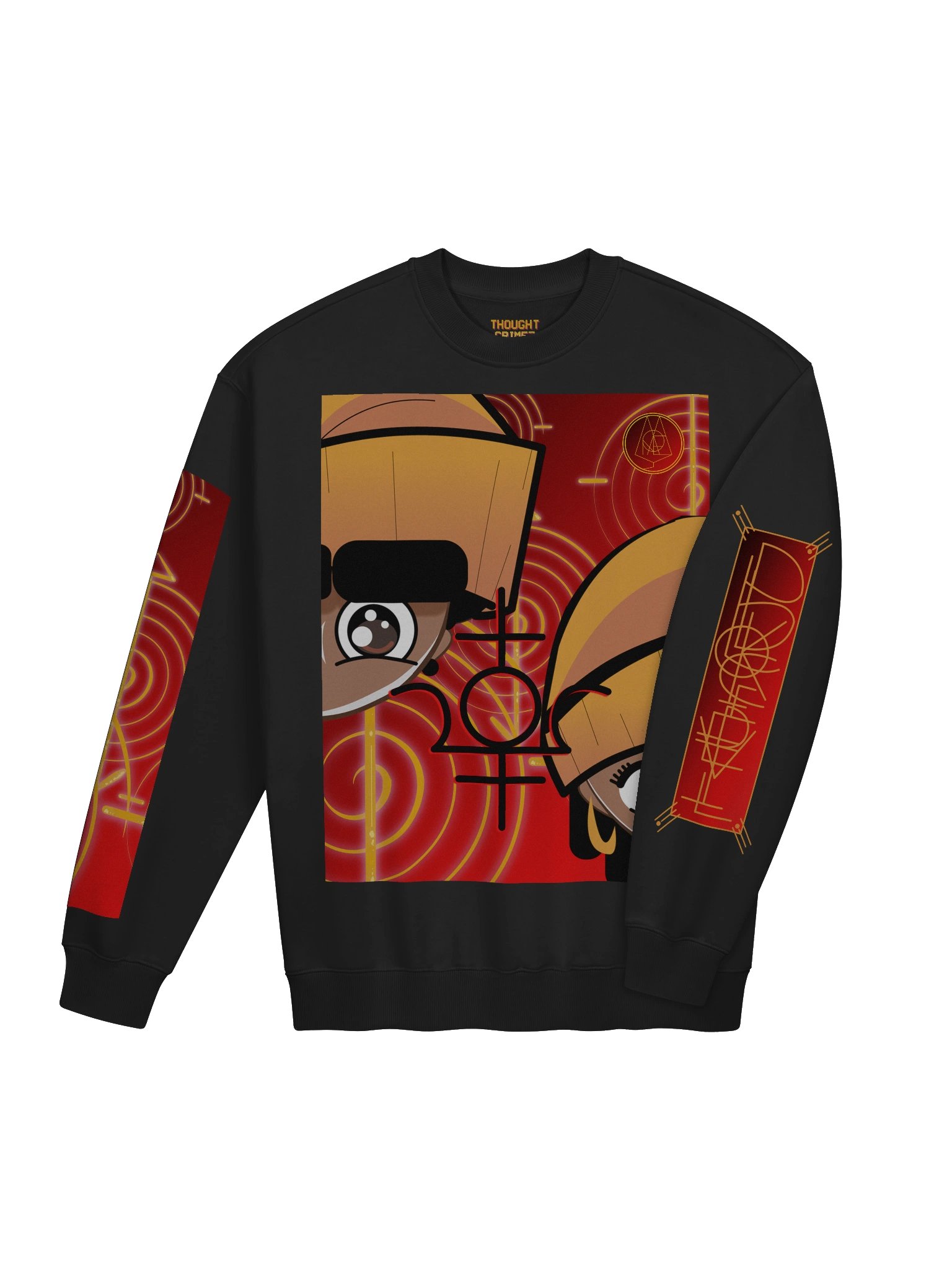 THOUGHT CRIMEZ FIRE ELEMENT CREWNECK product image (4)