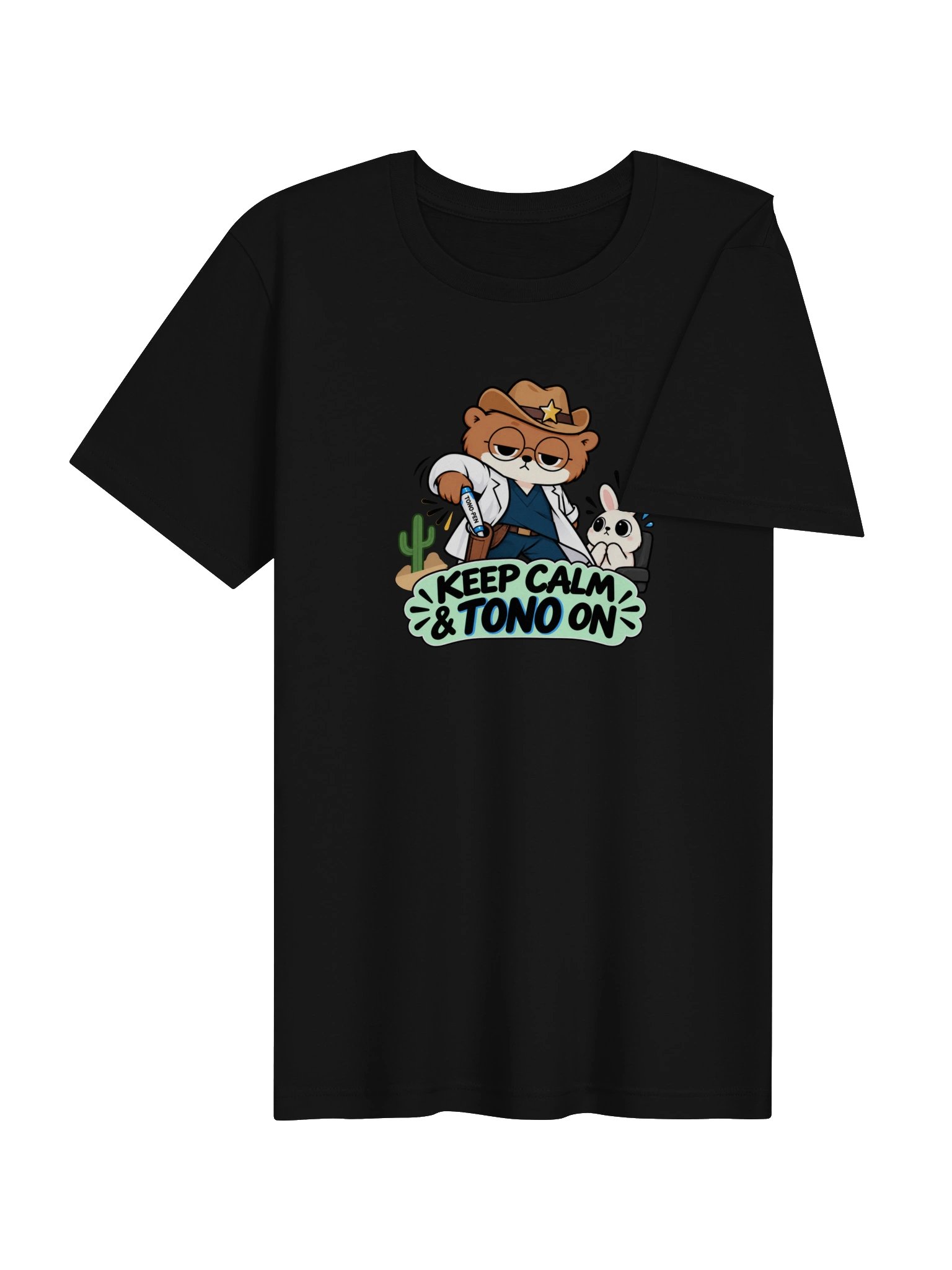 Sleepy Optometrist Keep Calm & Tono On T-Shirt product image (19)