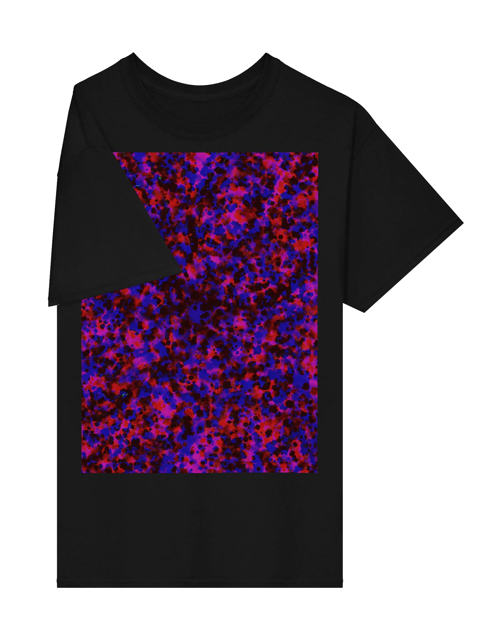 Vibrant Abstract Splatter T-Shirt product image (4)