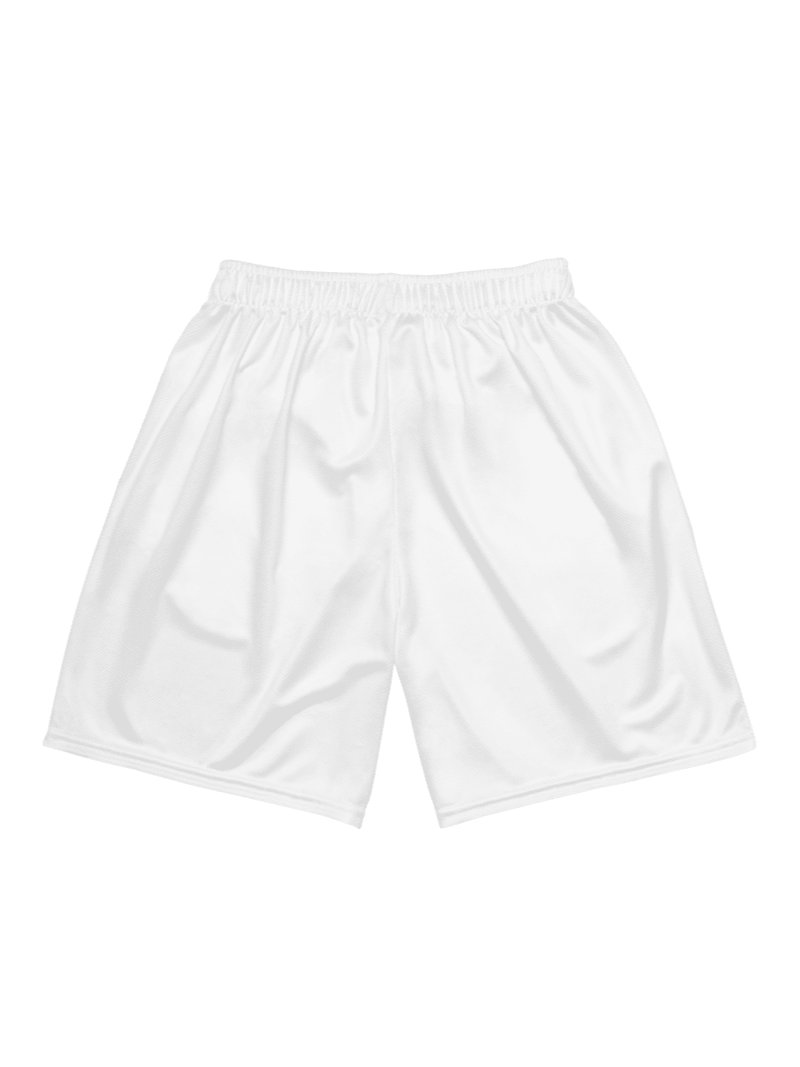 Unisex Activewear - Jersey Shorts White - Printed Gold Logo product image (2)