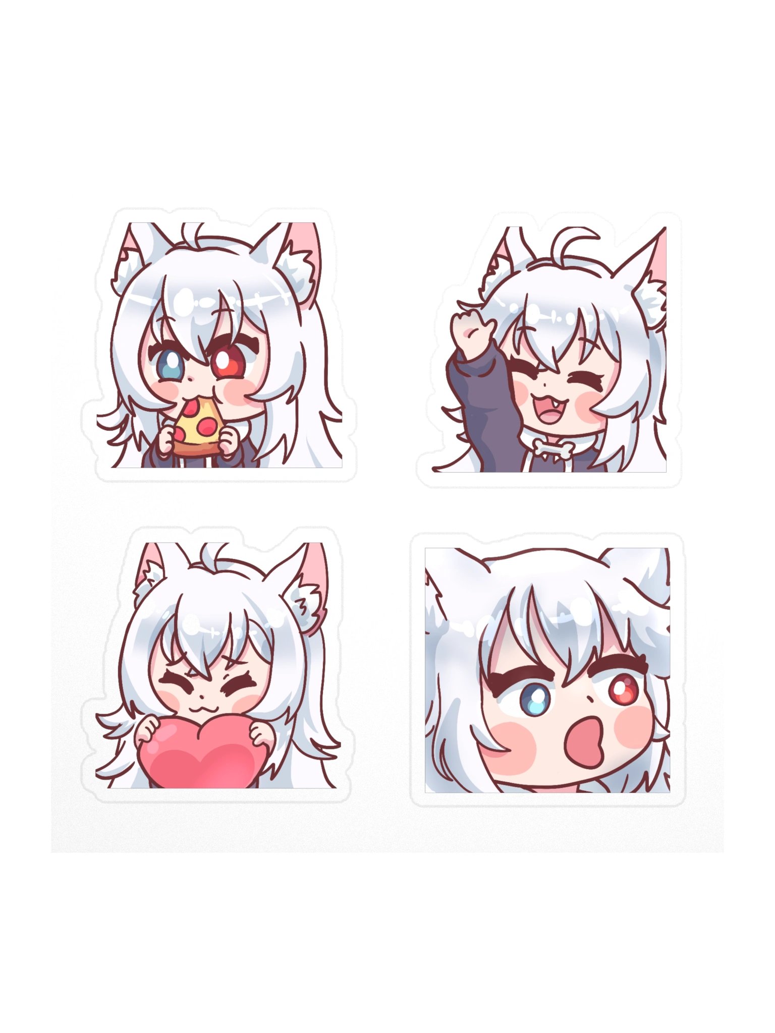 Emote Sticker Sheet - Set 1 product image (1)
