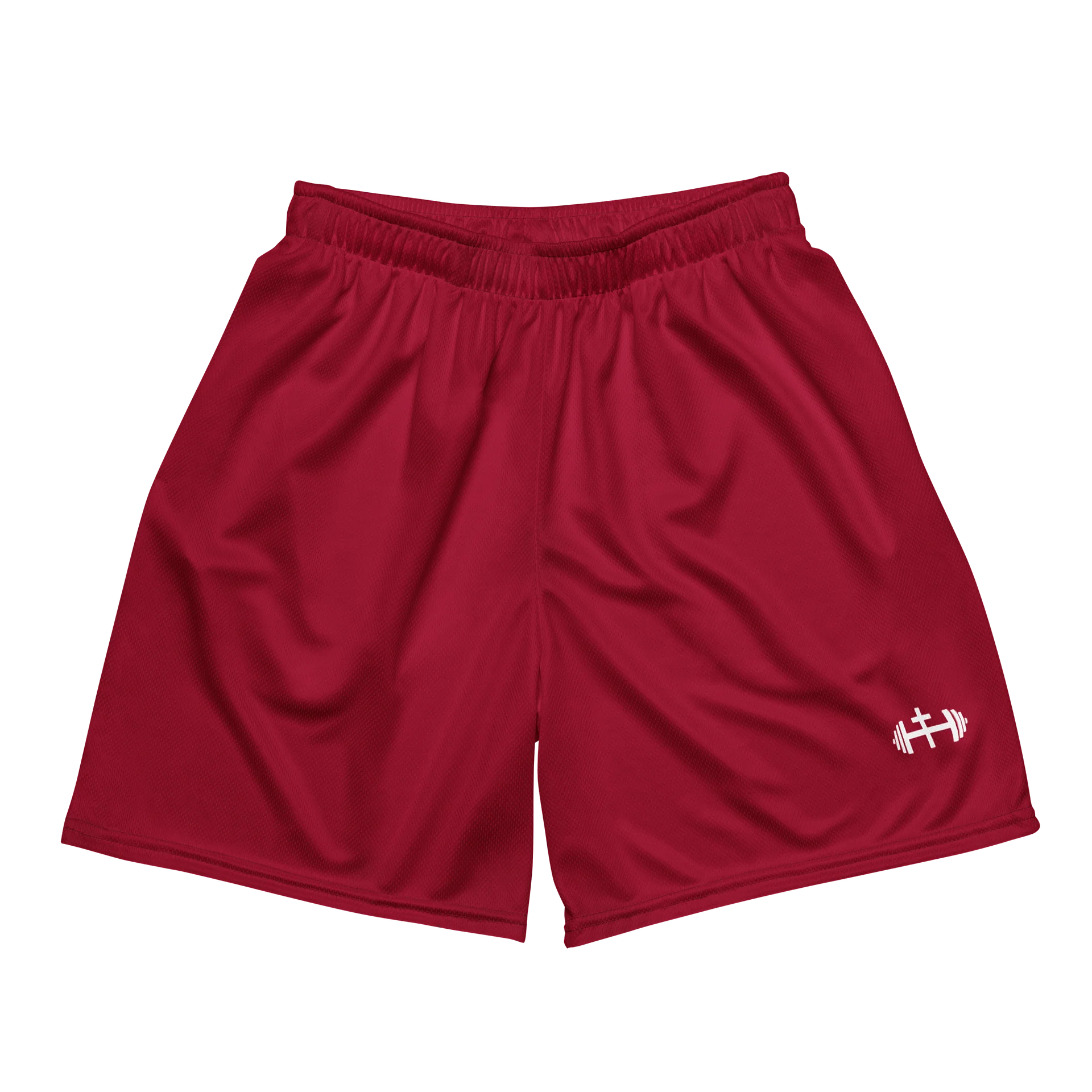 His House Mens Performance Mesh Shorts - Red product image (2)