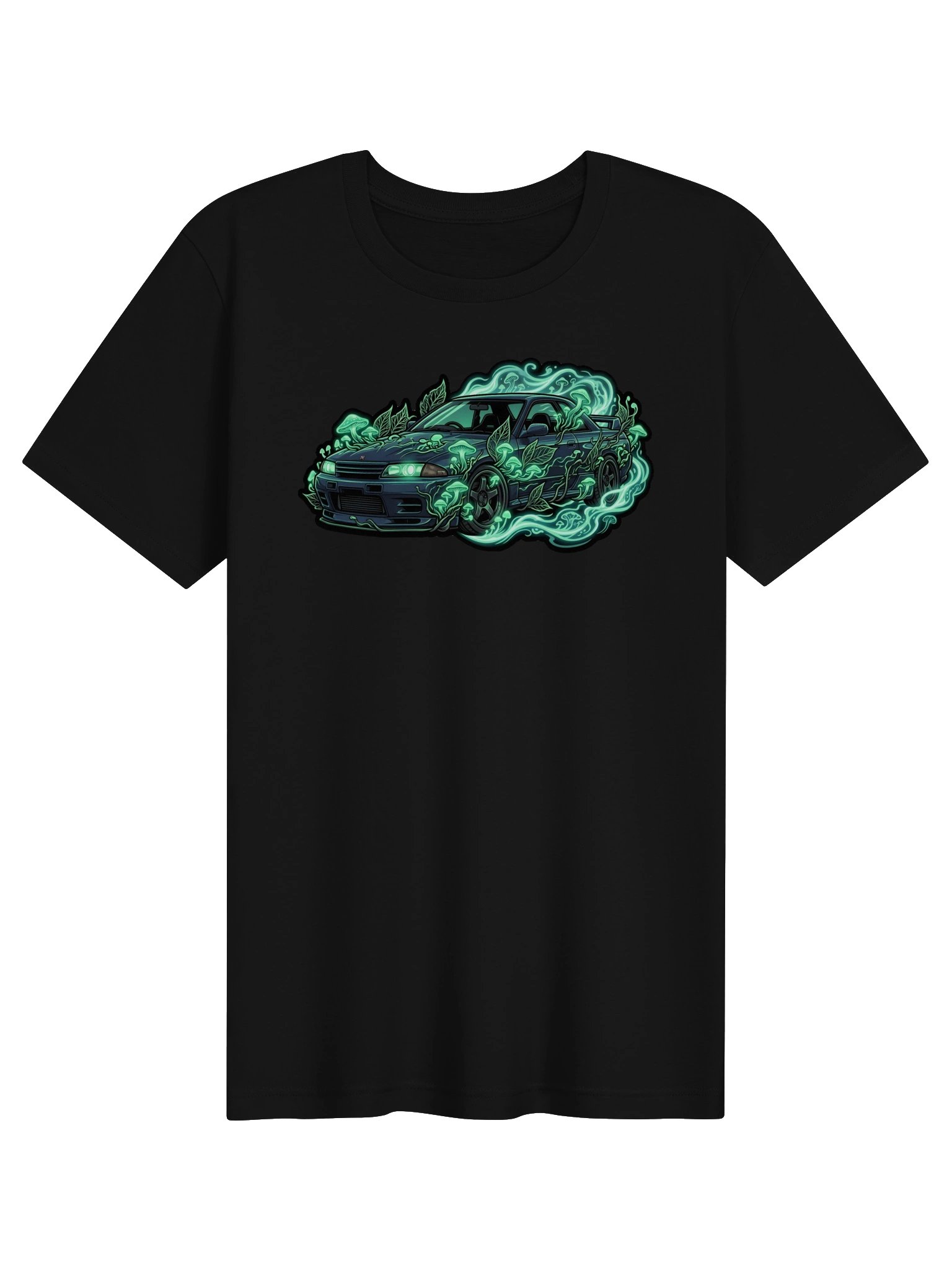 Neon Drift Sports Car Tee product image (1)