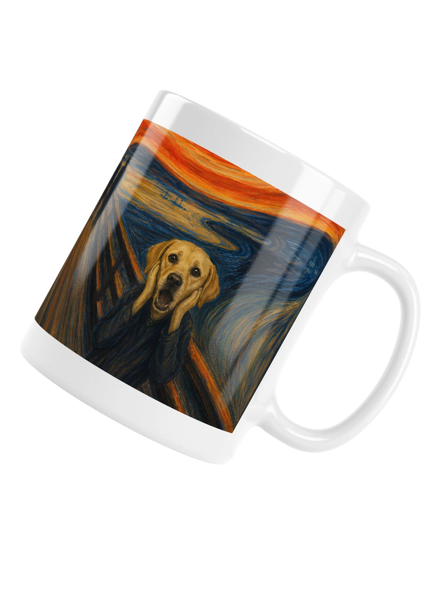 Labrador Retriever The Scream Mug product image (6)