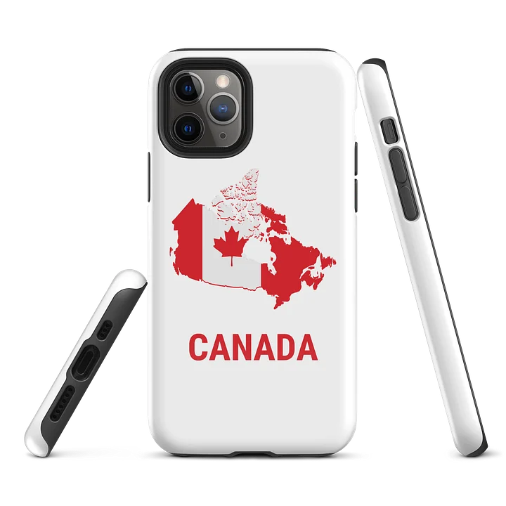 Canada 2026 World Cup Flag iPhone Tough Case - Canada Soccer Phone Cover - Dual Layer Protective Case product image (2)