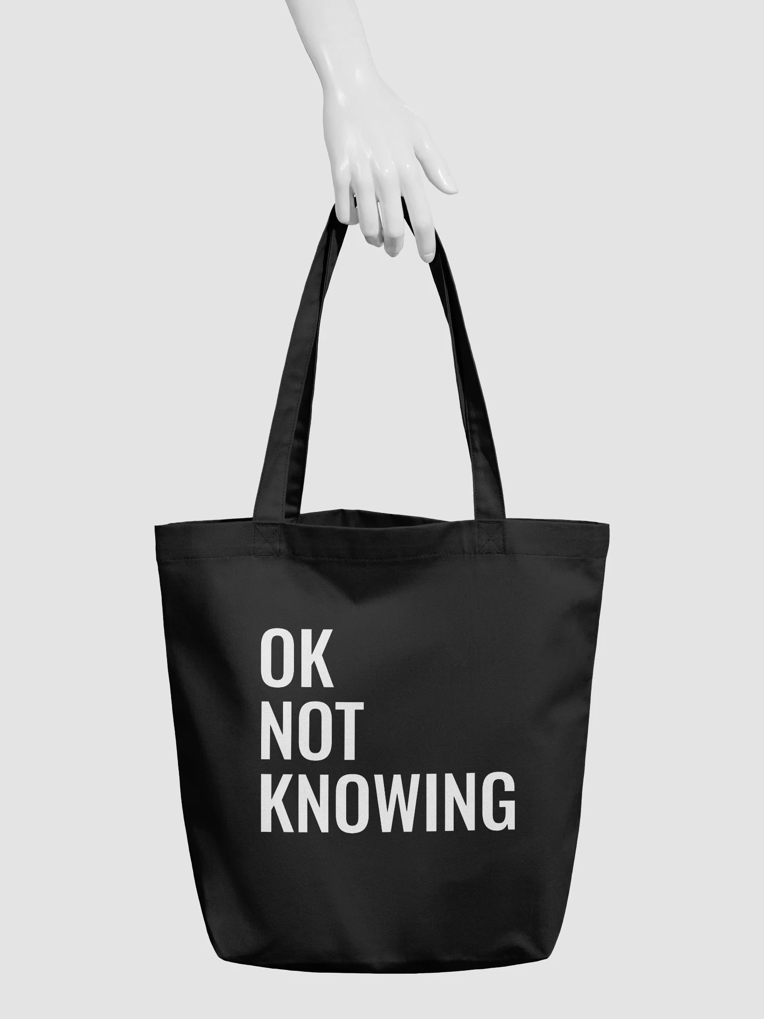 Ok Not Knowing tote product image (3)