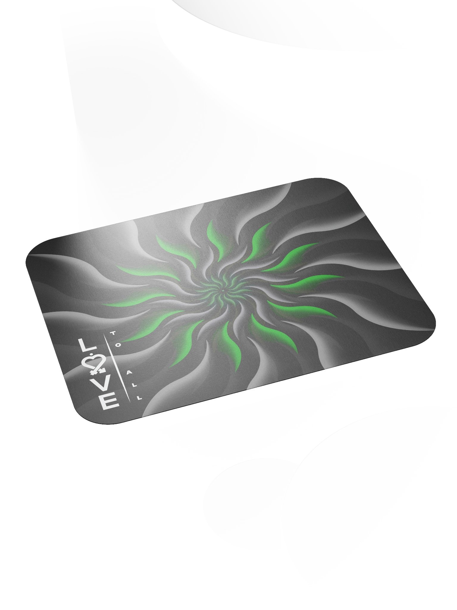 Green Mandala Small Mousepad product image (5)
