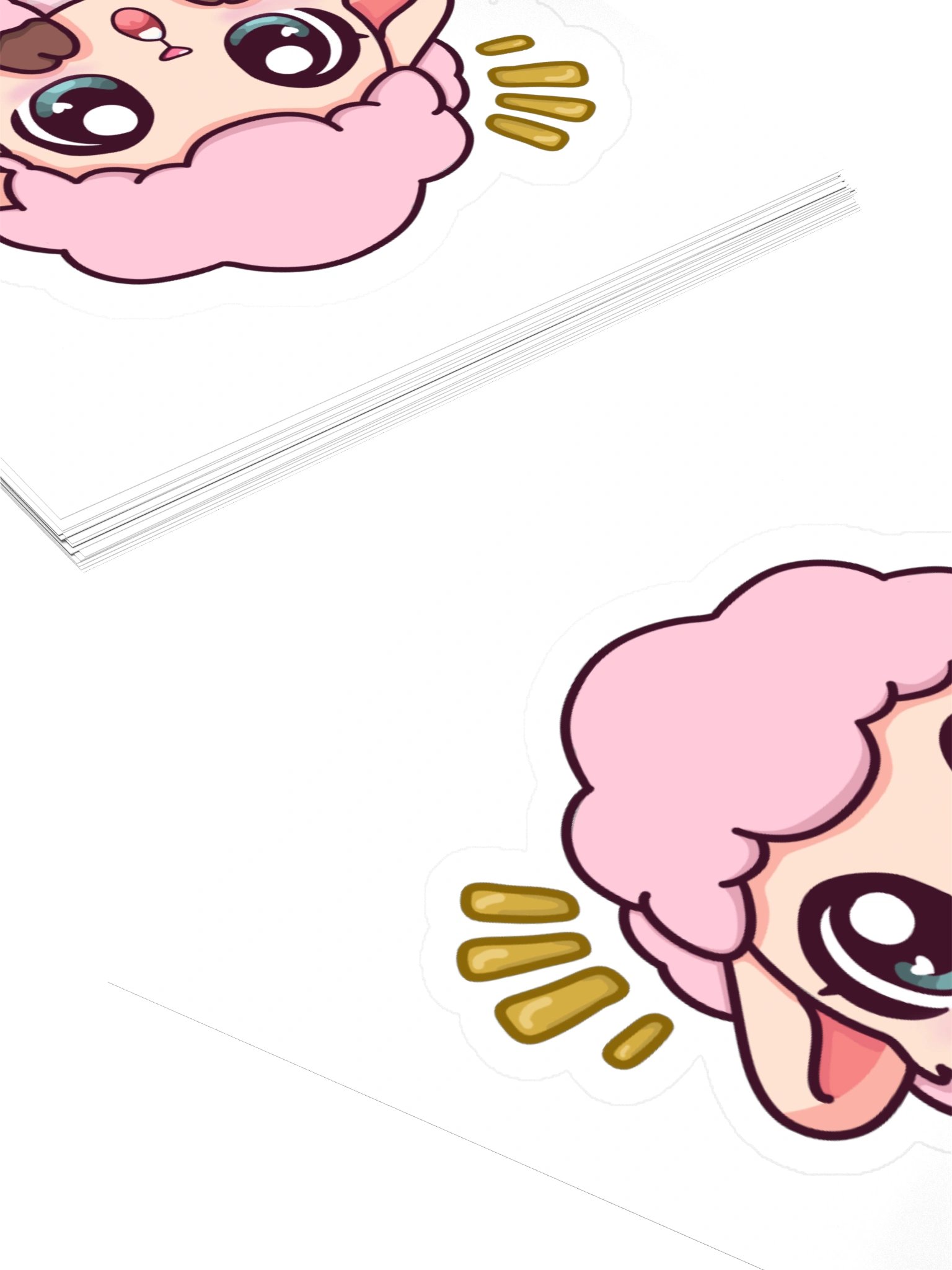 Shocked Sheep Sticker product image (10)