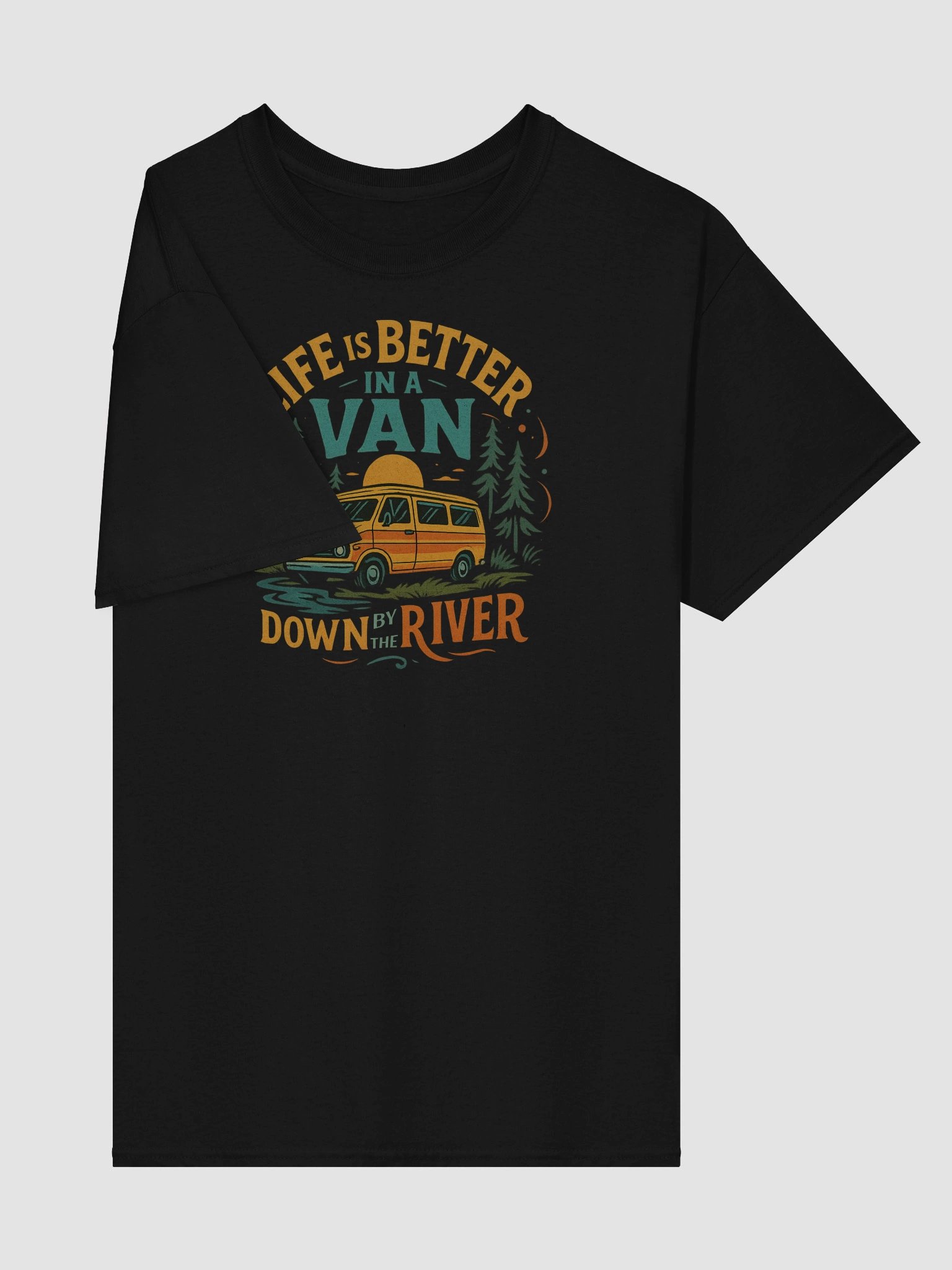 Freedom, Trees & Laughs – Van Down by the River Tee product image (76)