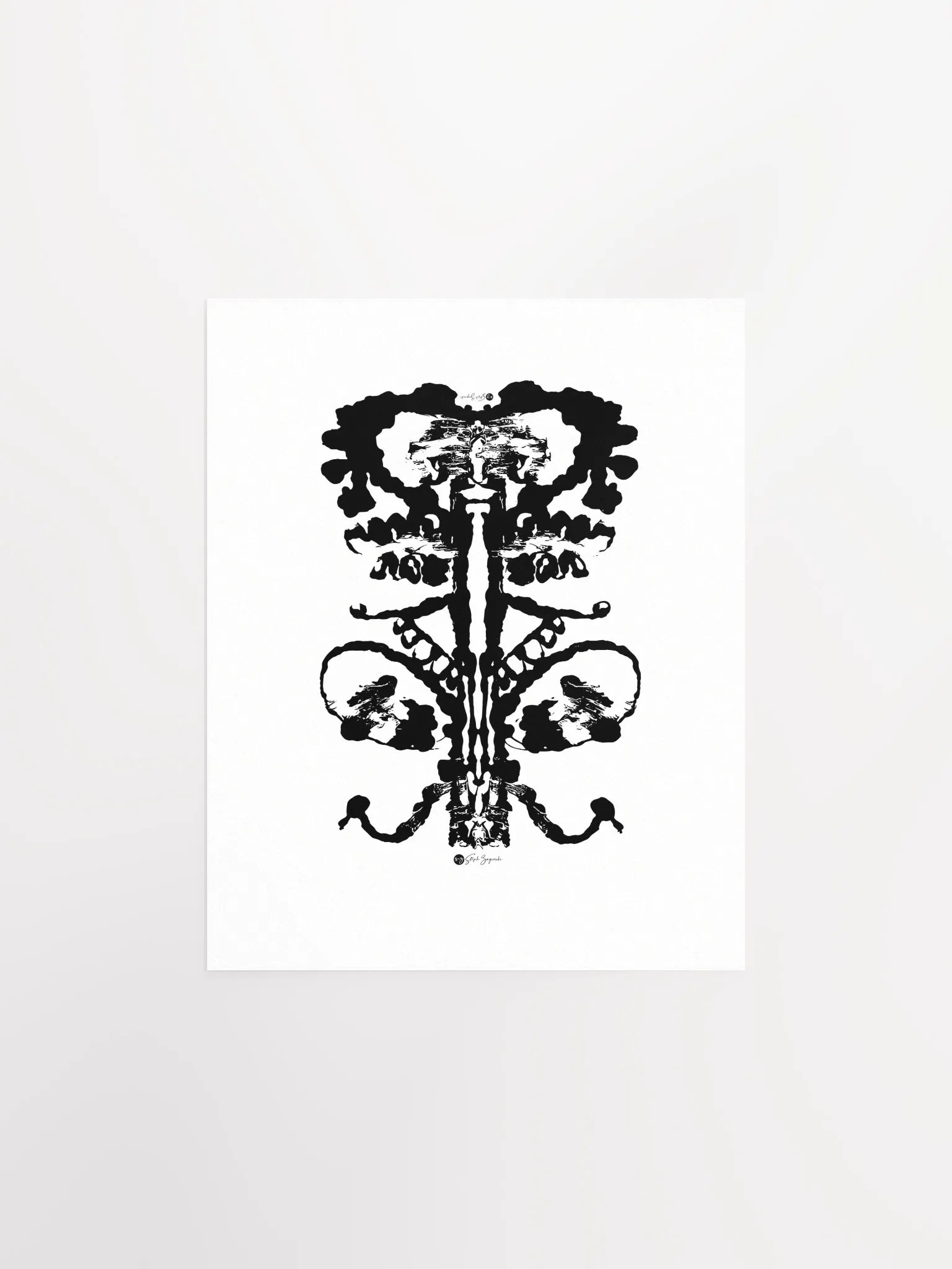 SANDMAN | Inkblot Print | 8x10" product image (1)