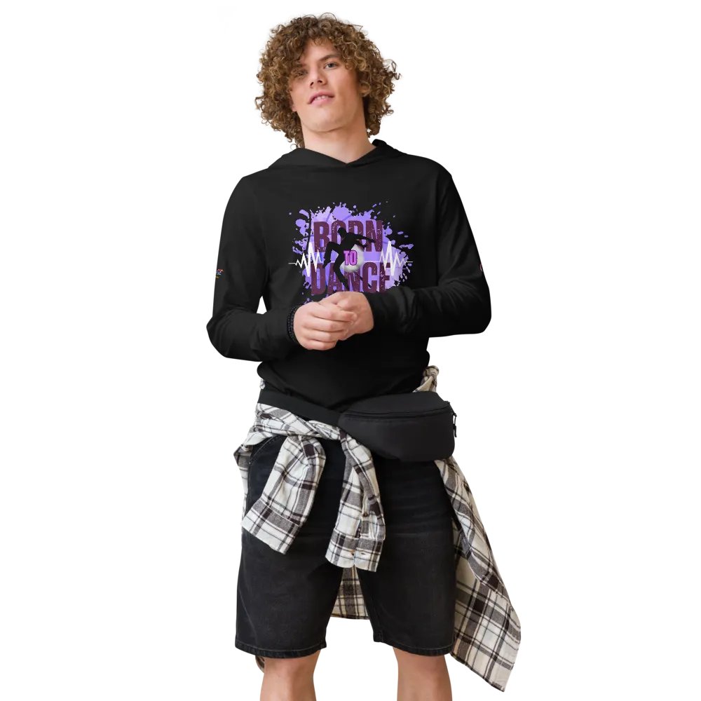 Energetic Born to Dance His Silhouette Hoodie product image (8)