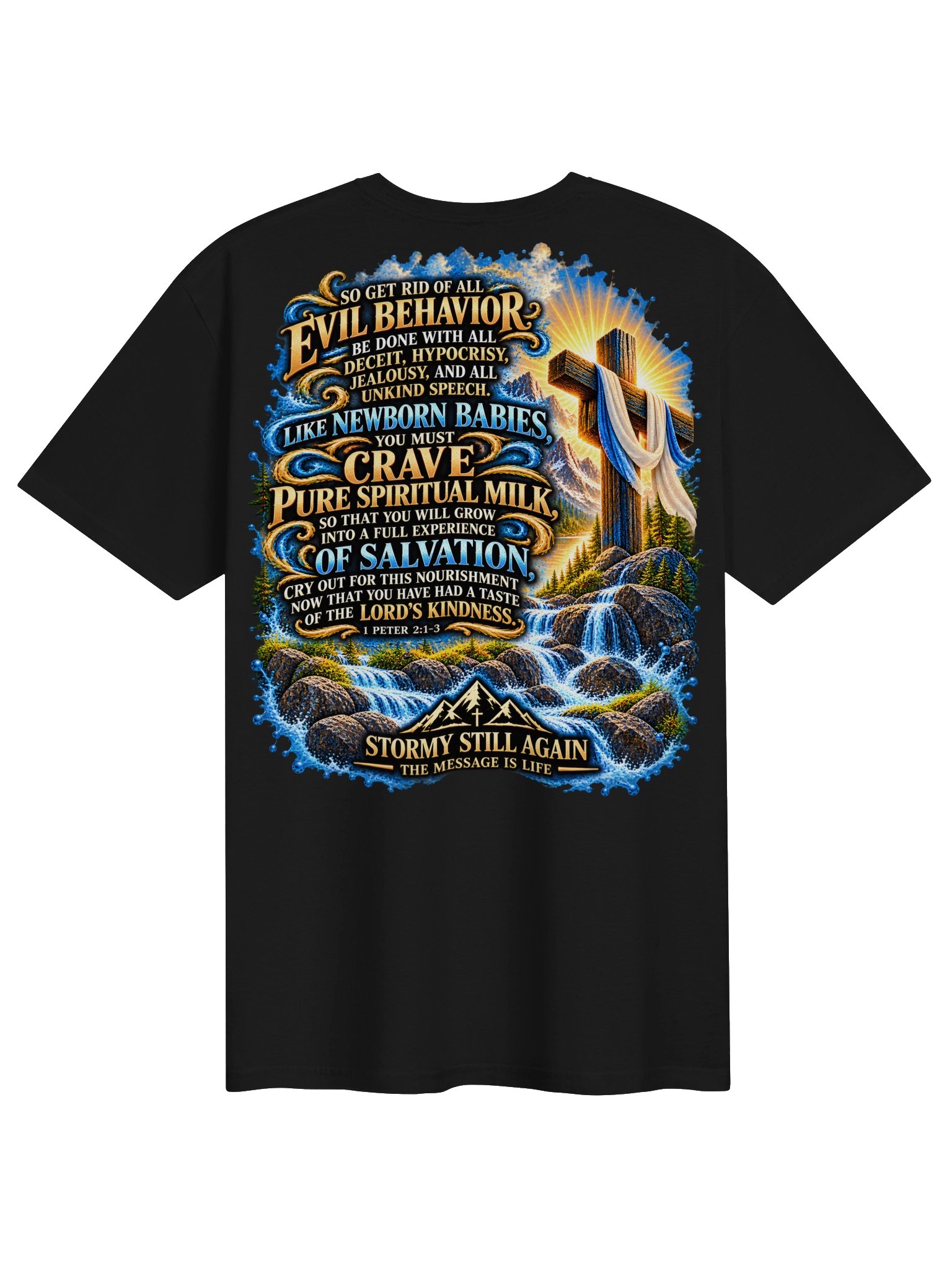 Radiant Cross and Scripture Tee product image (10)