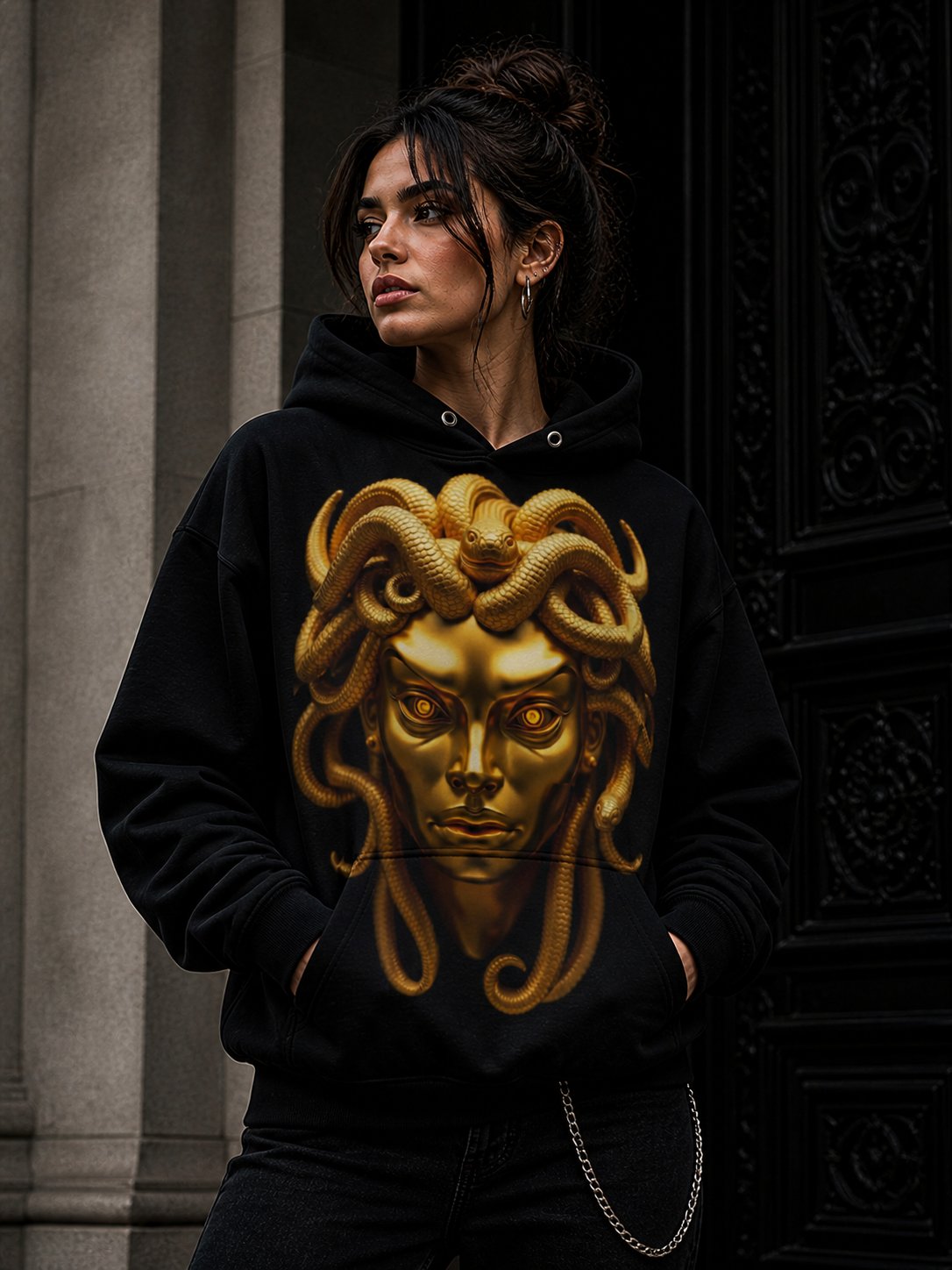 Gaze of the Golden Serpent Hoodie product image (2)