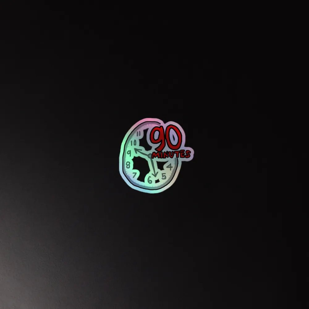 90 Minute Sticker product image (2)