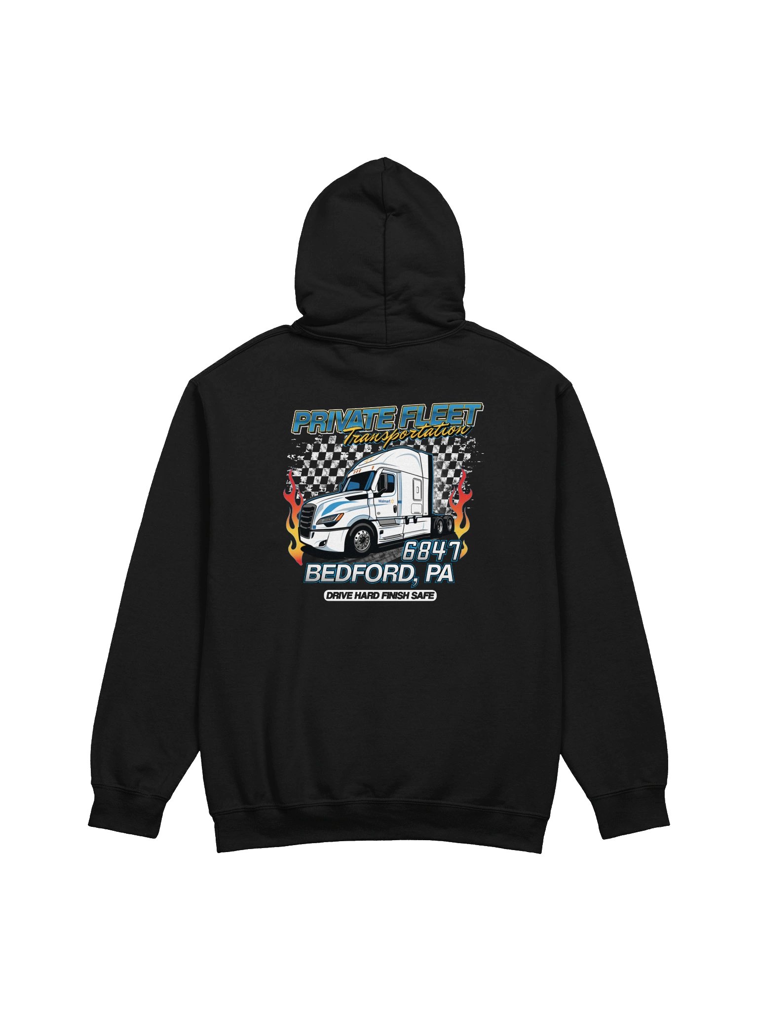 6847 Bedford Private Fleet Racing Theme Hoodie product image (1)