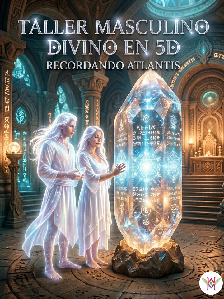 Taller Online: Masculino Divino en 5D (Recordando Atlantis) 💎 product image (1)
