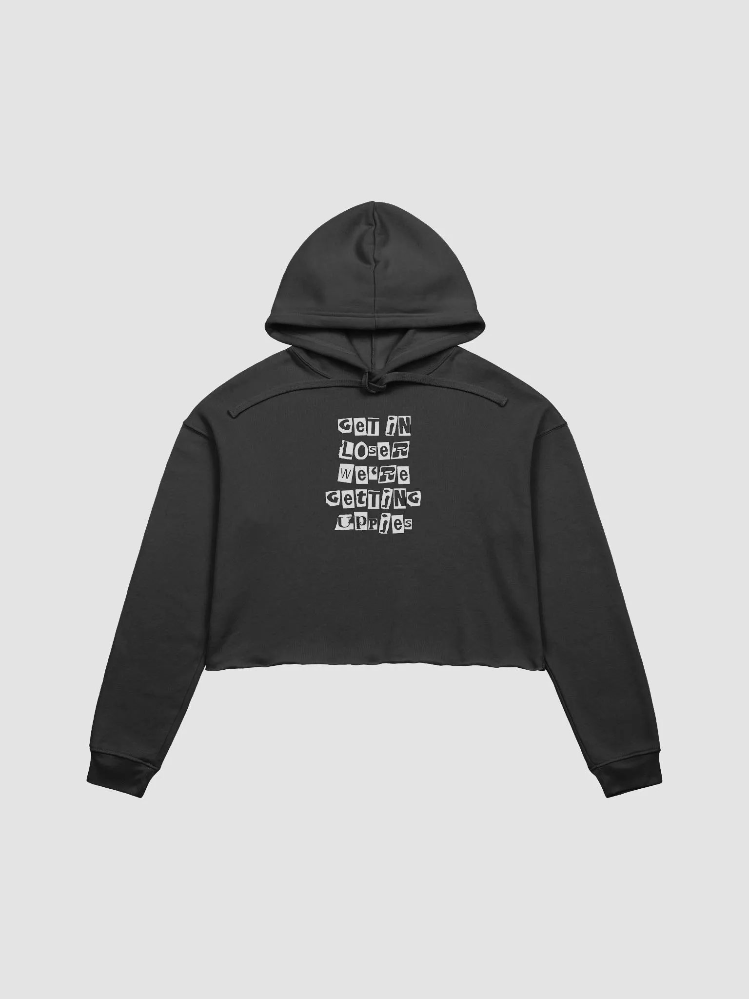 Get In Loser || Crop Hoodie product image (1)