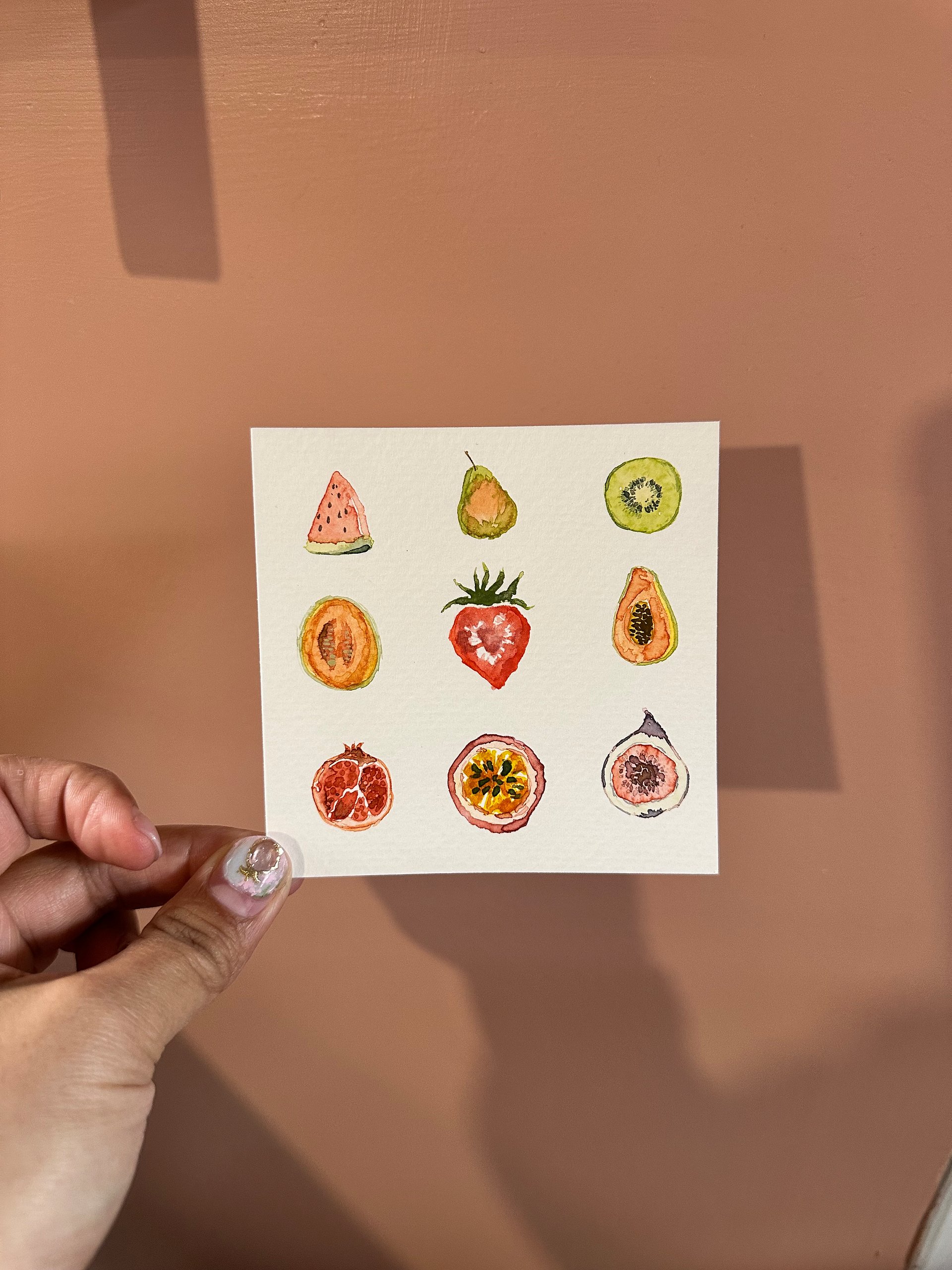 Fruit Salad Watercolor Print product image (1)