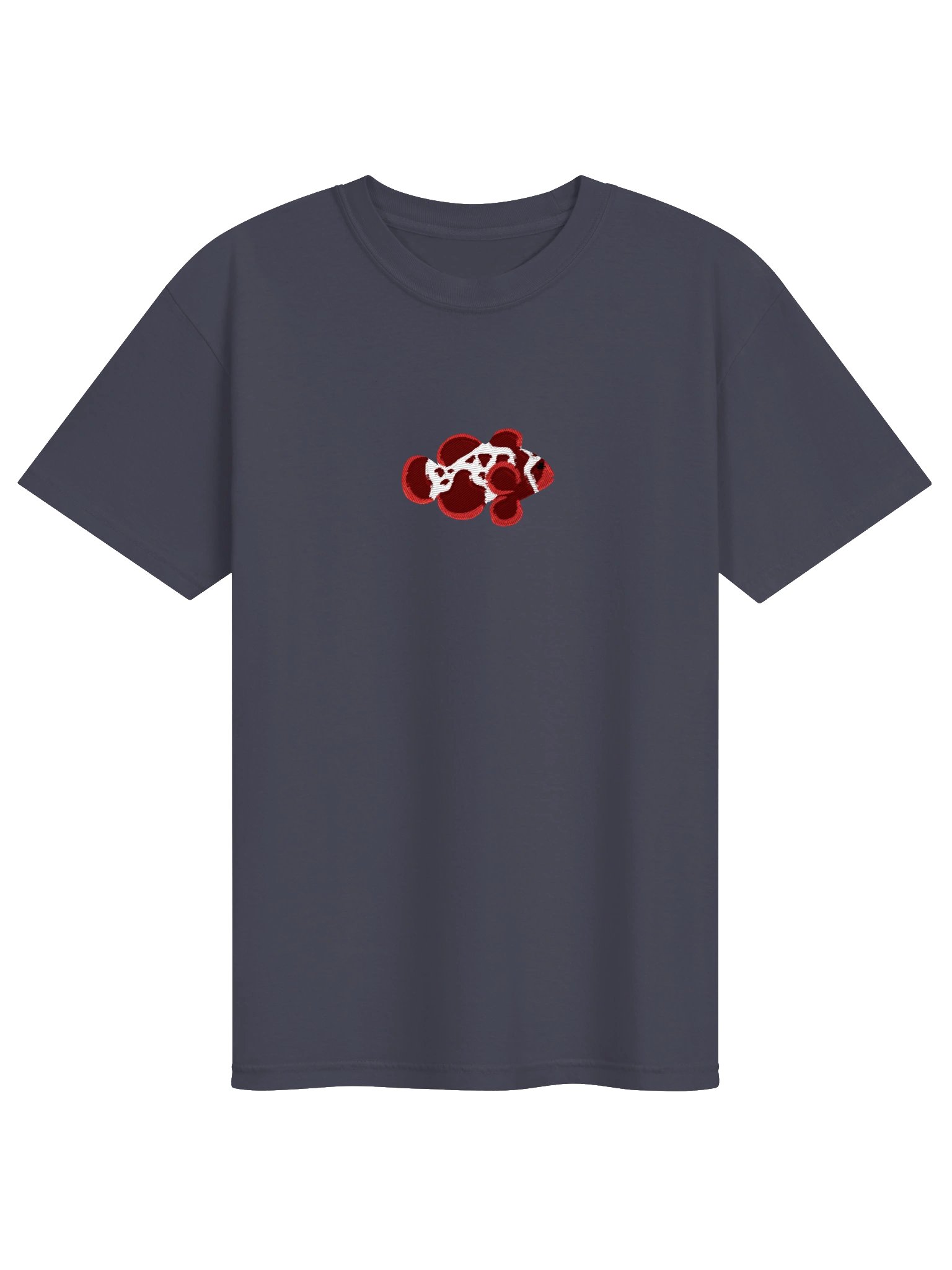 Lightning Maroon Clownfish Embroidered Shirt | Designer Clownfish Reef Fish Tee | Saltwater Aquarium Apparel product image (25)