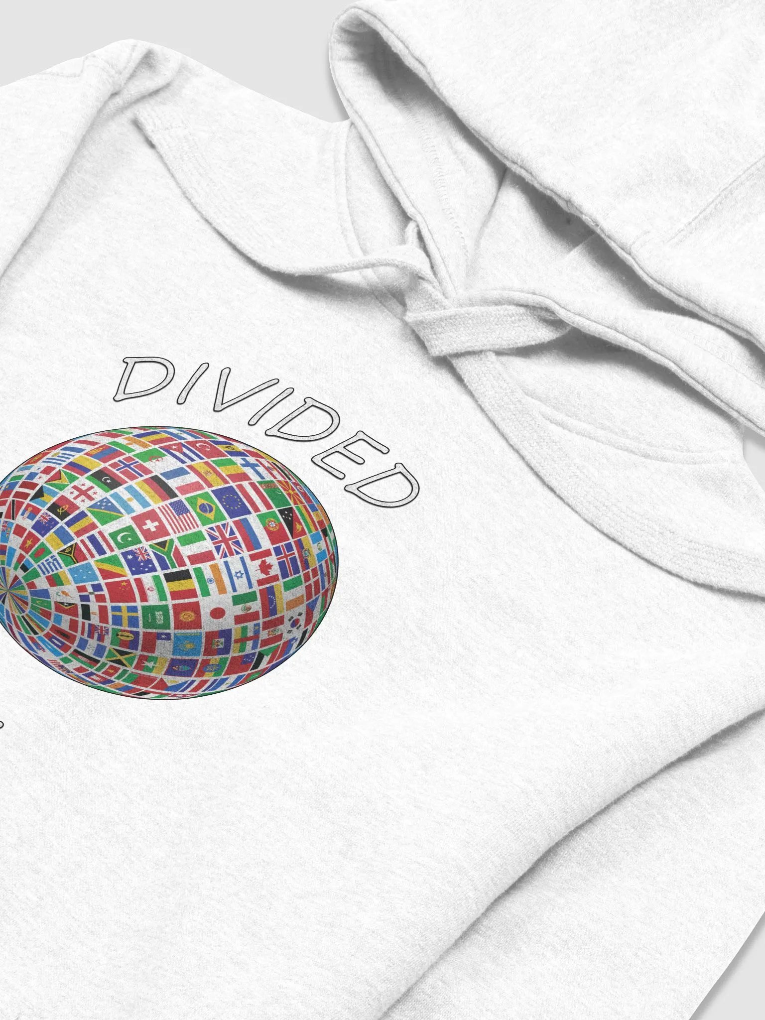 Divided We Fall - Nations - Globe - Cotton Heritage Unisex Premium Hoodie product image (1)