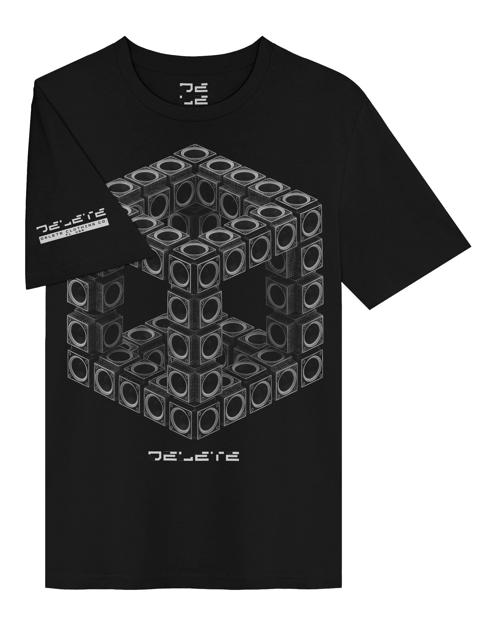 Delete "Speaker Box" T-Shirt product image (3)