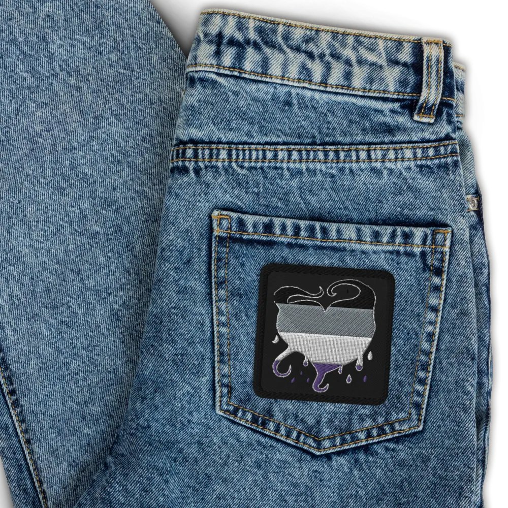 Asexual Pride Filth Hearth Patch product image (4)