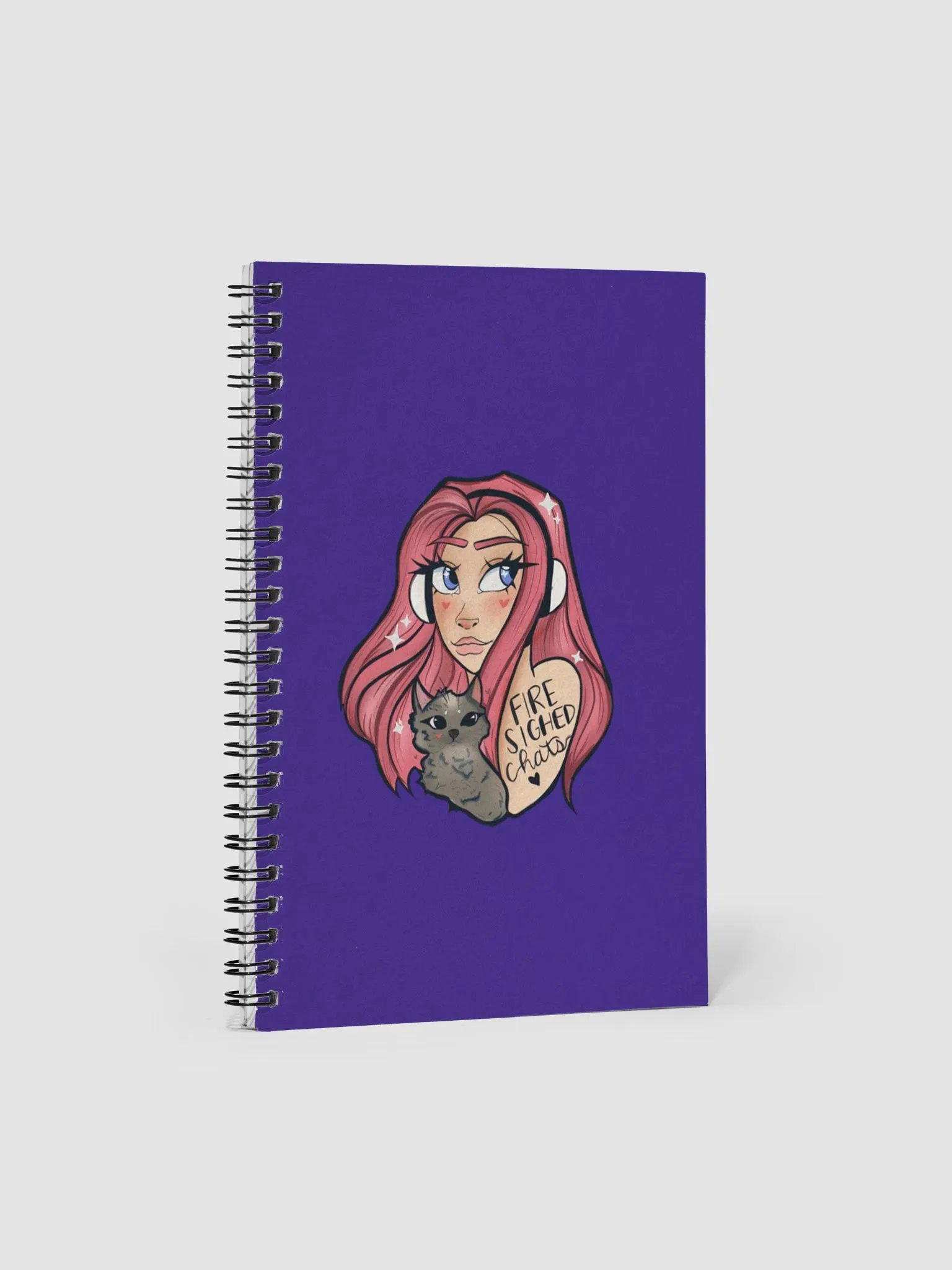 *Limited Edition* Fsc & Selena Spiral Notebook product image (1)
