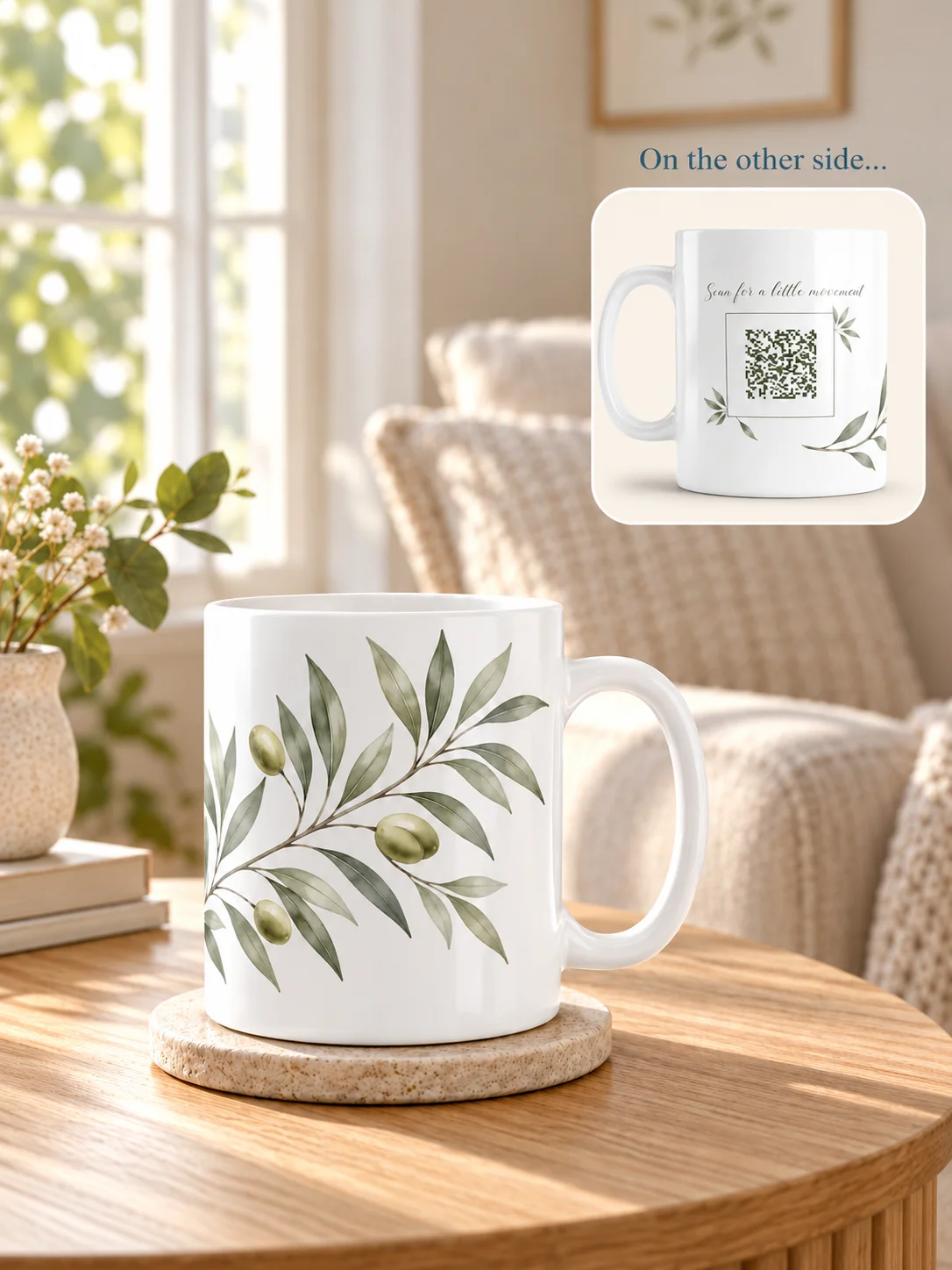 Let’s Move a Little Mug | Olive Branch product image (1)